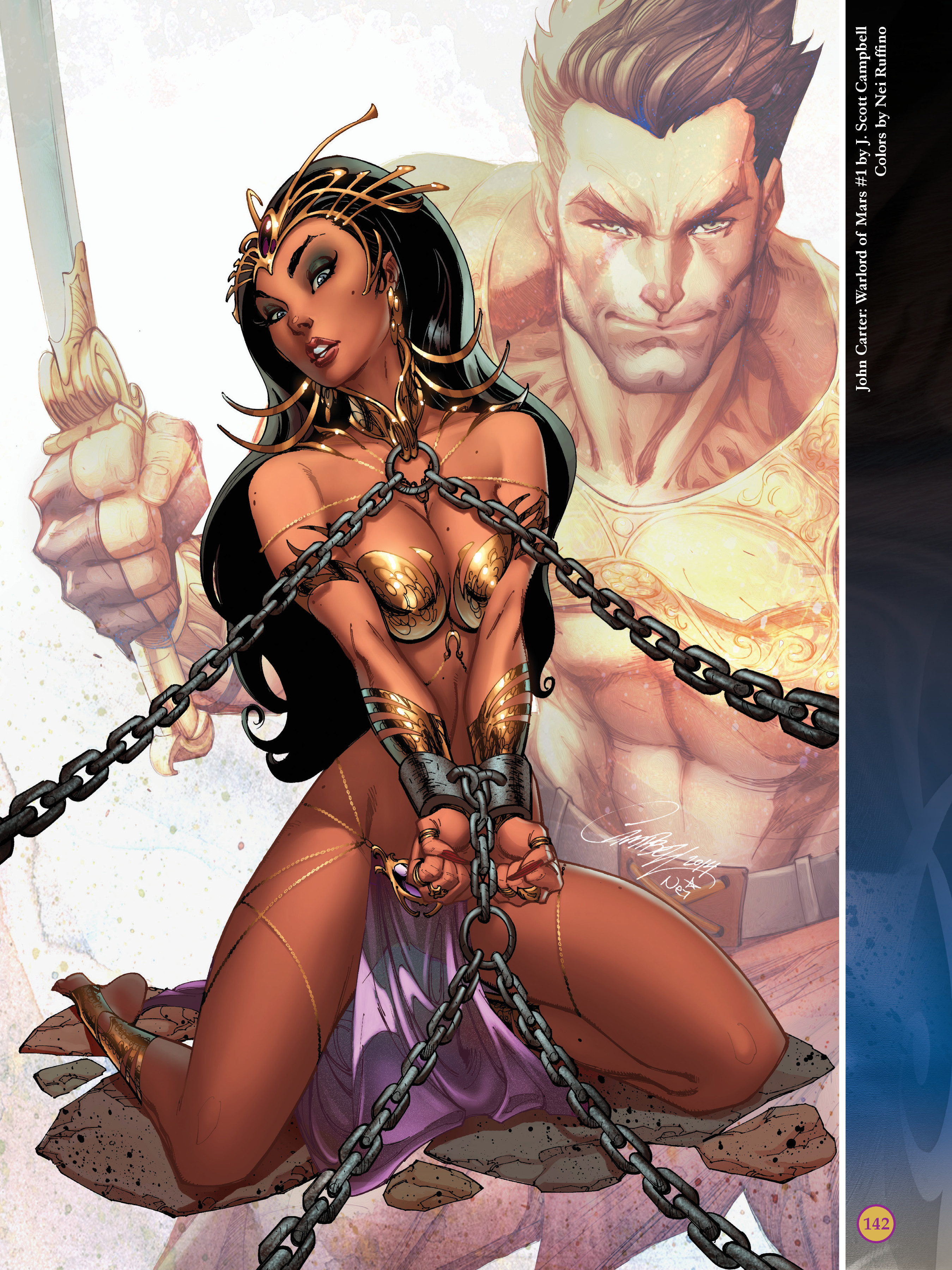 Read online The Art of Dejah Thoris and the Worlds of Mars comic -  Issue # TPB 2 (Part 2) - 41