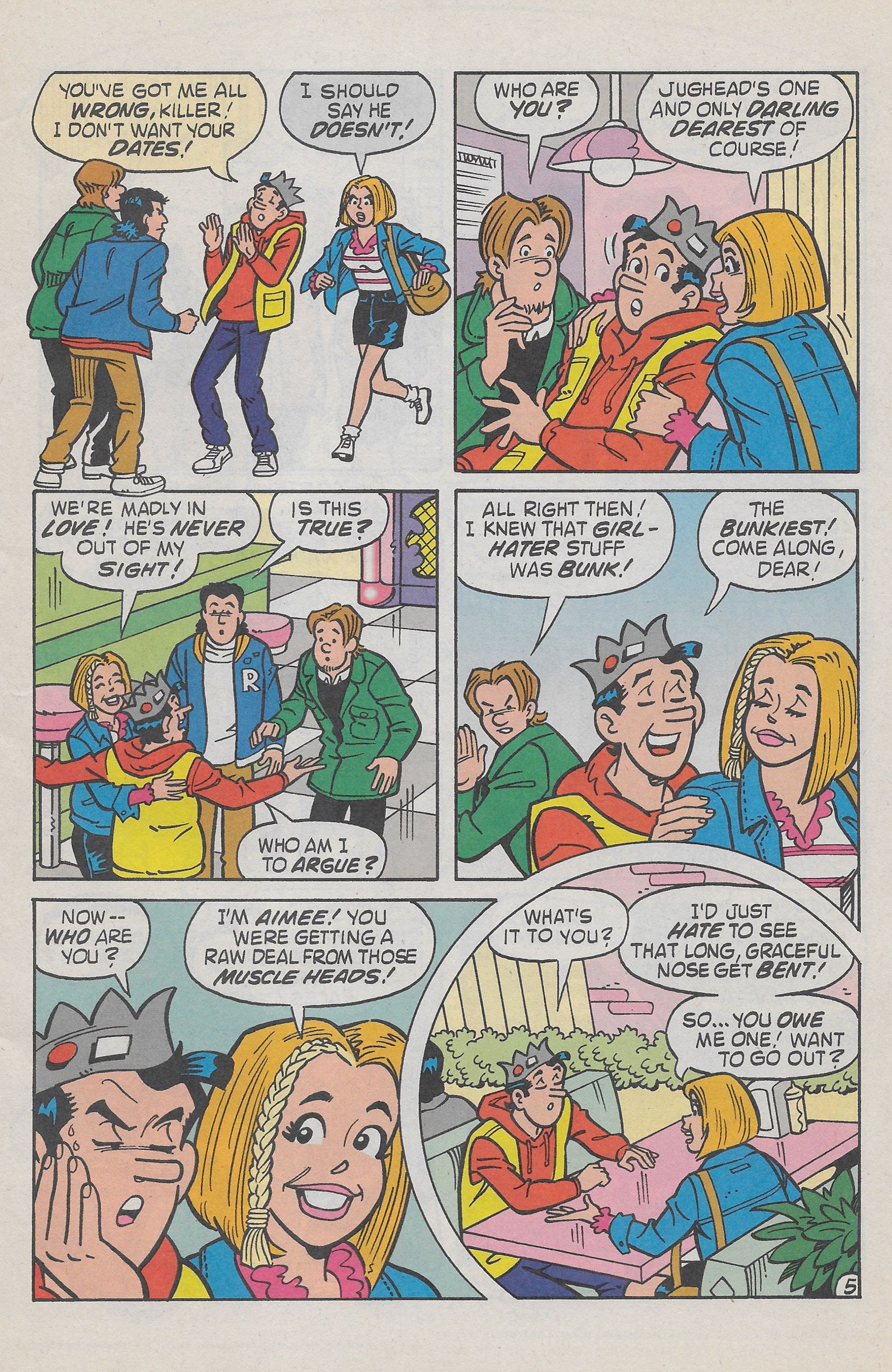 Read online Archie's Pal Jughead Comics comic -  Issue #90 - 7