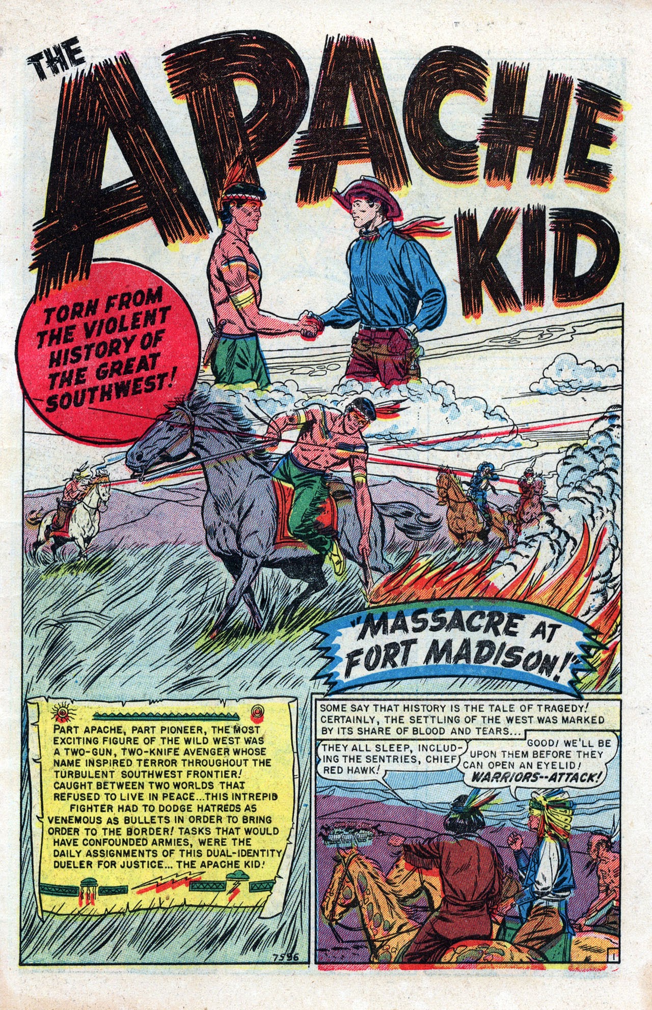 Read online Two Gun Western (1950) comic -  Issue #5 - 3