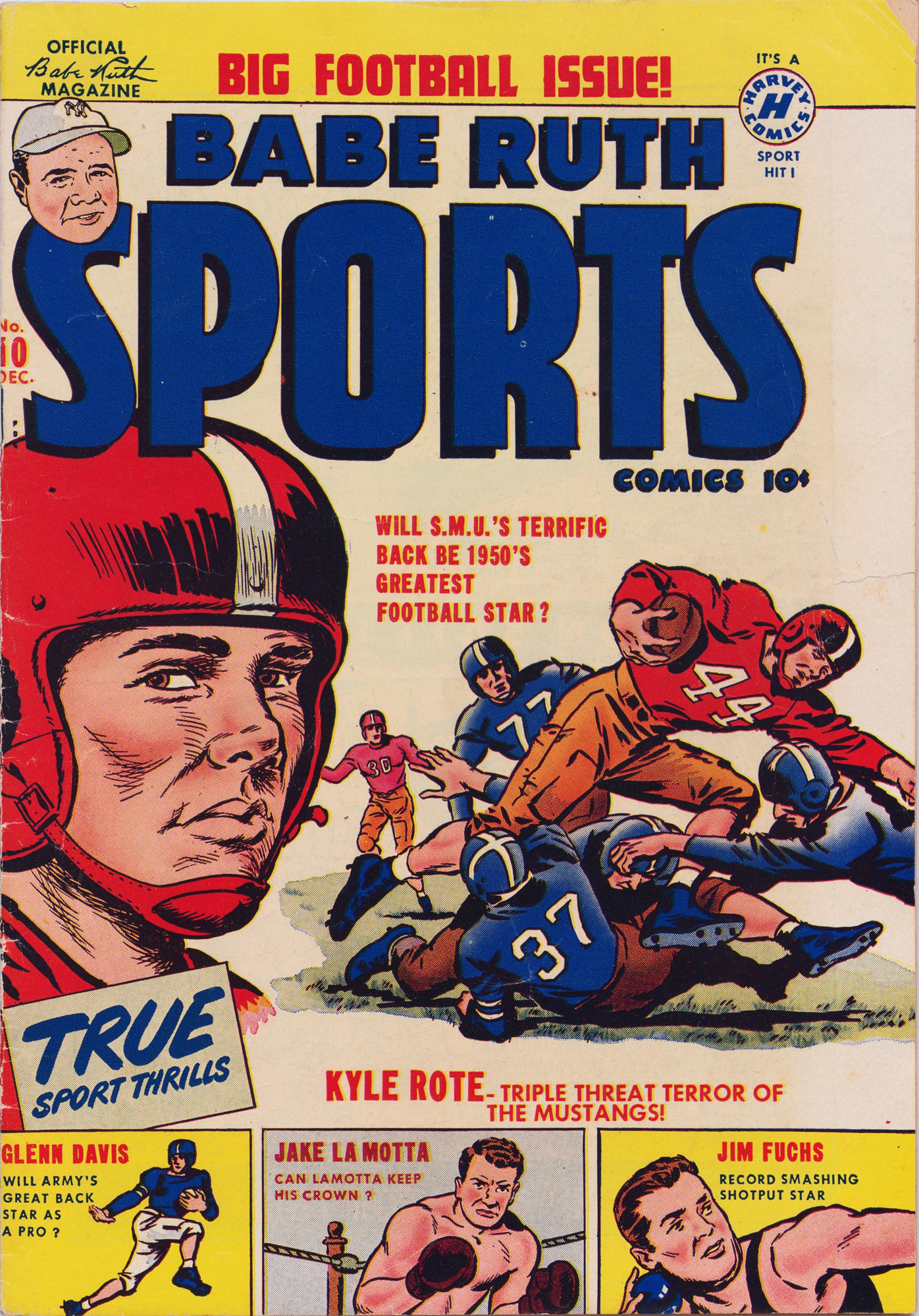 Read online Babe Ruth Sports Comics comic -  Issue #10 - 1