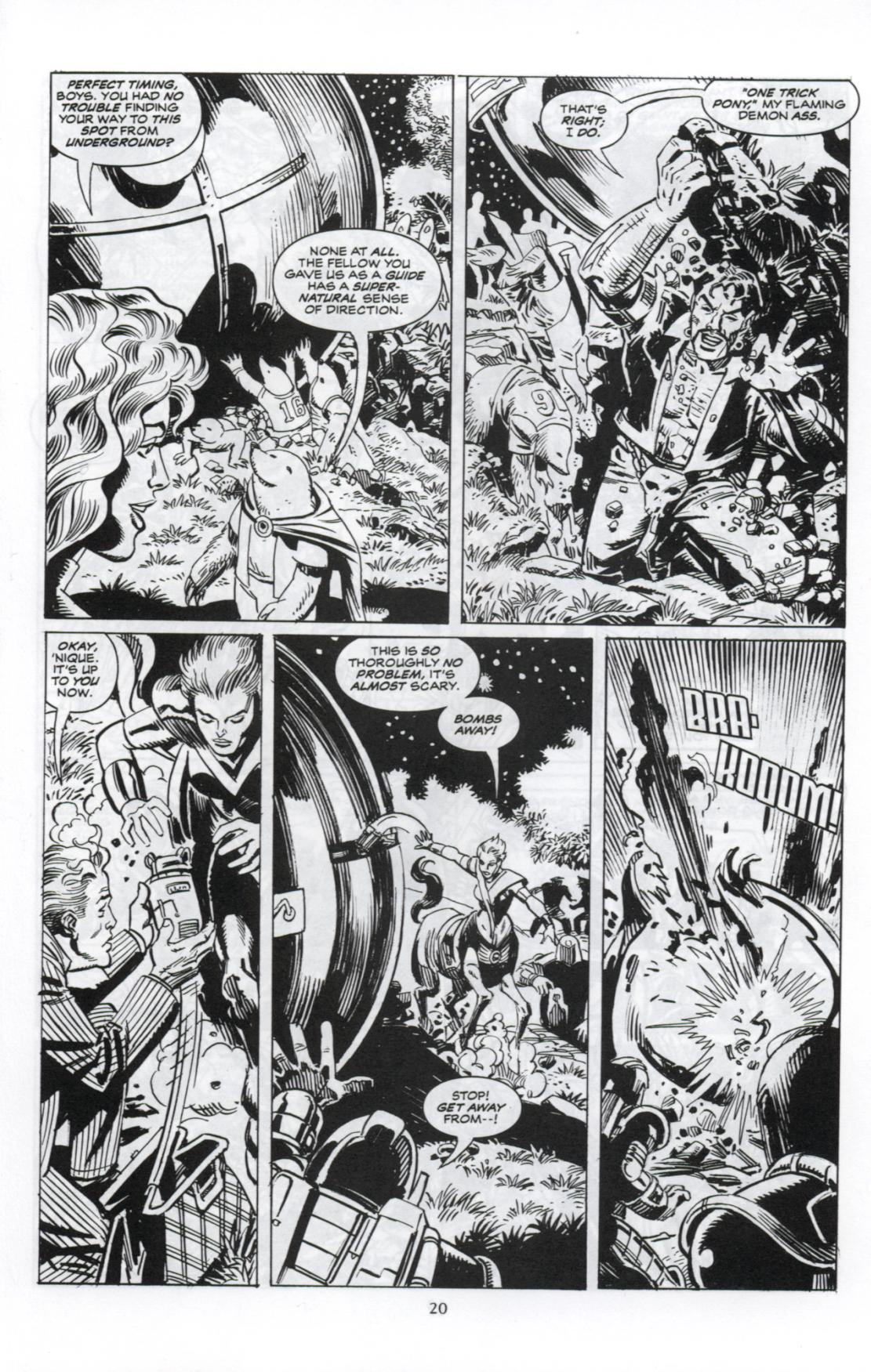 Read online Soulsearchers and Company comic -  Issue #45 - 21