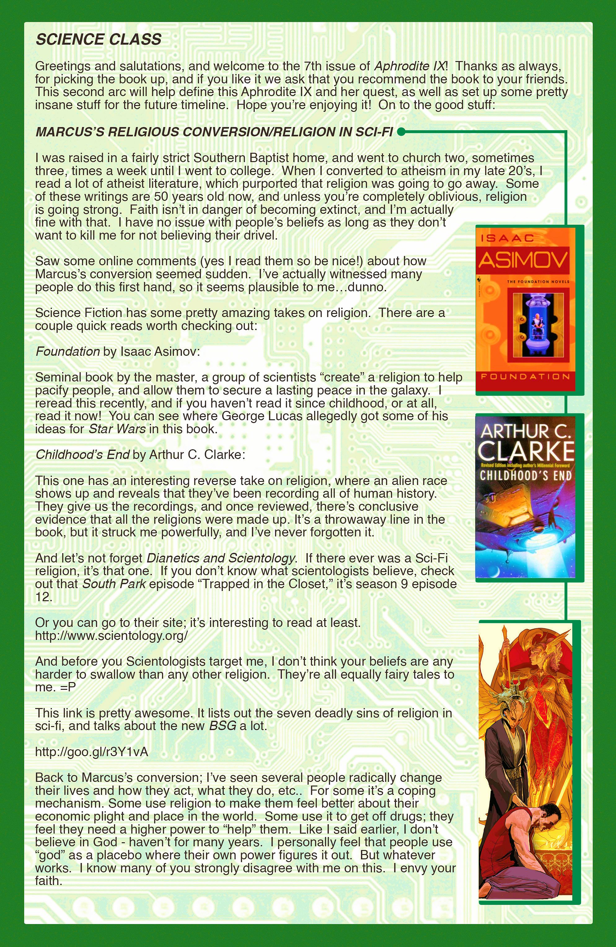 Read online Aphrodite IX (2013) comic -  Issue #7 - 22