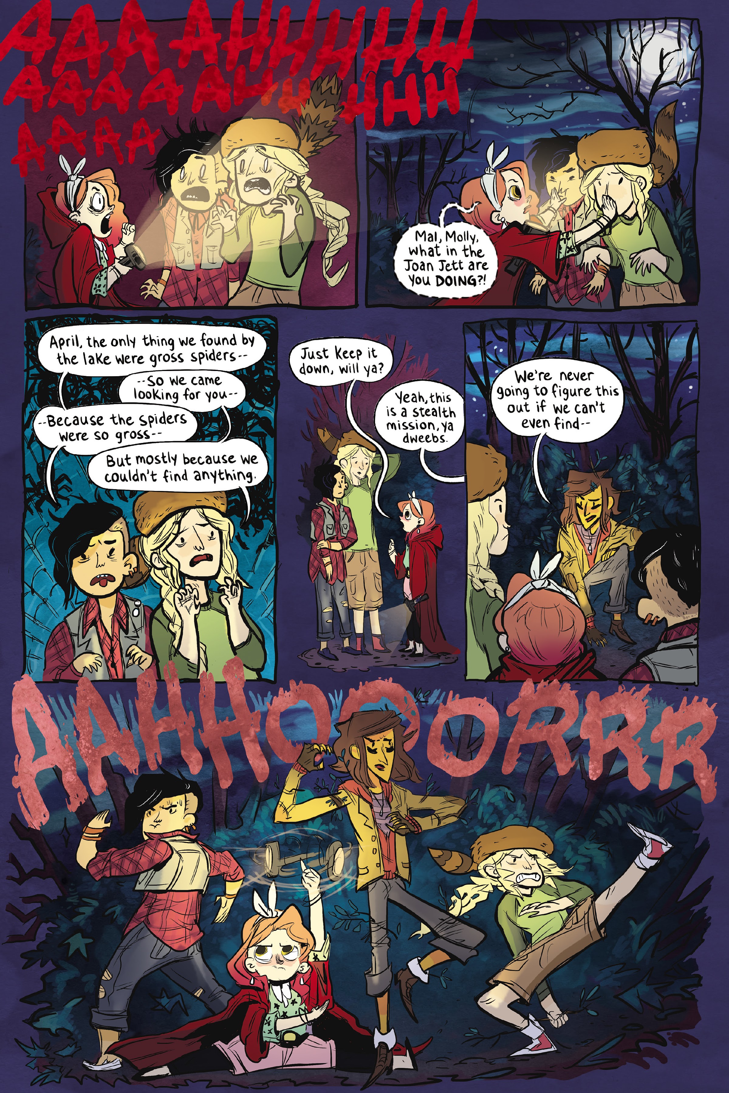 Read online Lumberjanes: The Infernal Compass comic -  Issue # TPB - 103