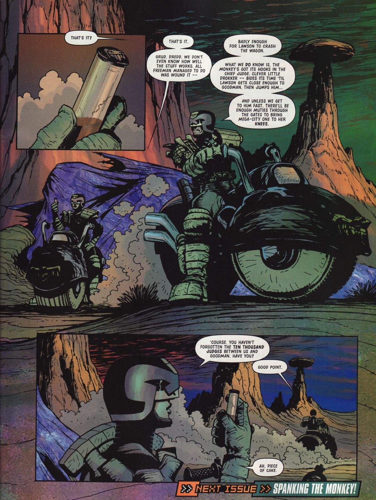 Read online Judge Dredd Megazine (Vol. 5) comic -  Issue #205 - 19