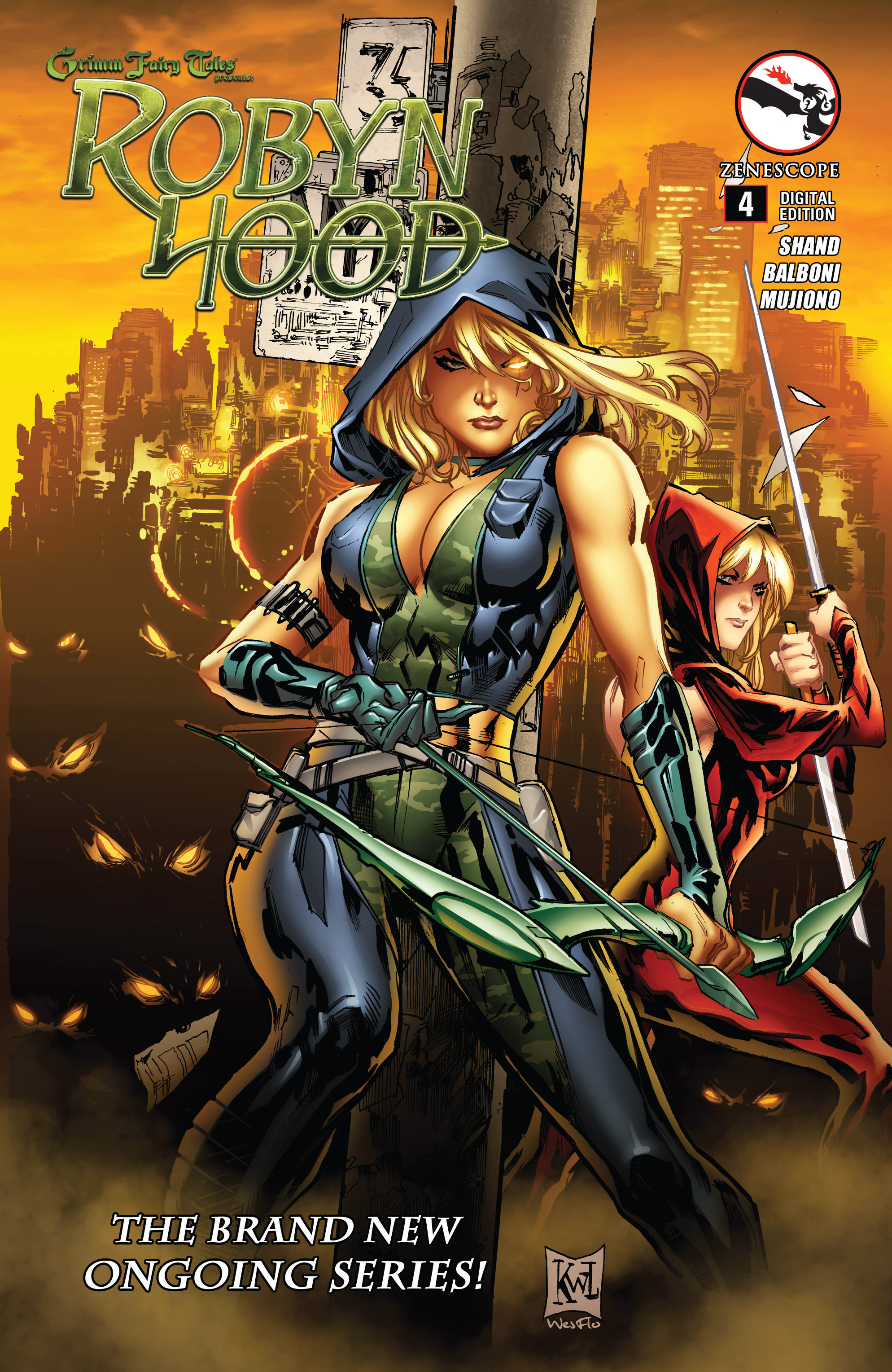 Read online Grimm Fairy Tales presents Robyn Hood (2014) comic -  Issue #4 - 1