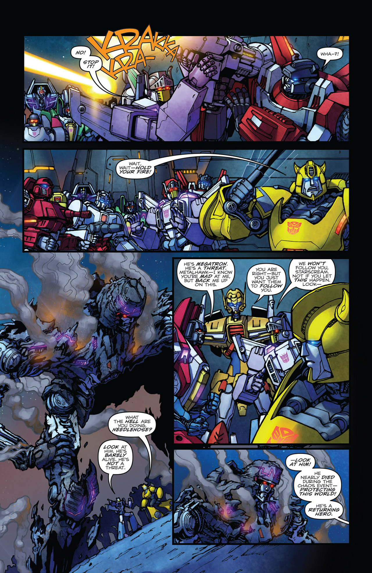 Read online Transformers: Robots In Disguise (2012) comic -  Issue #12 - 8