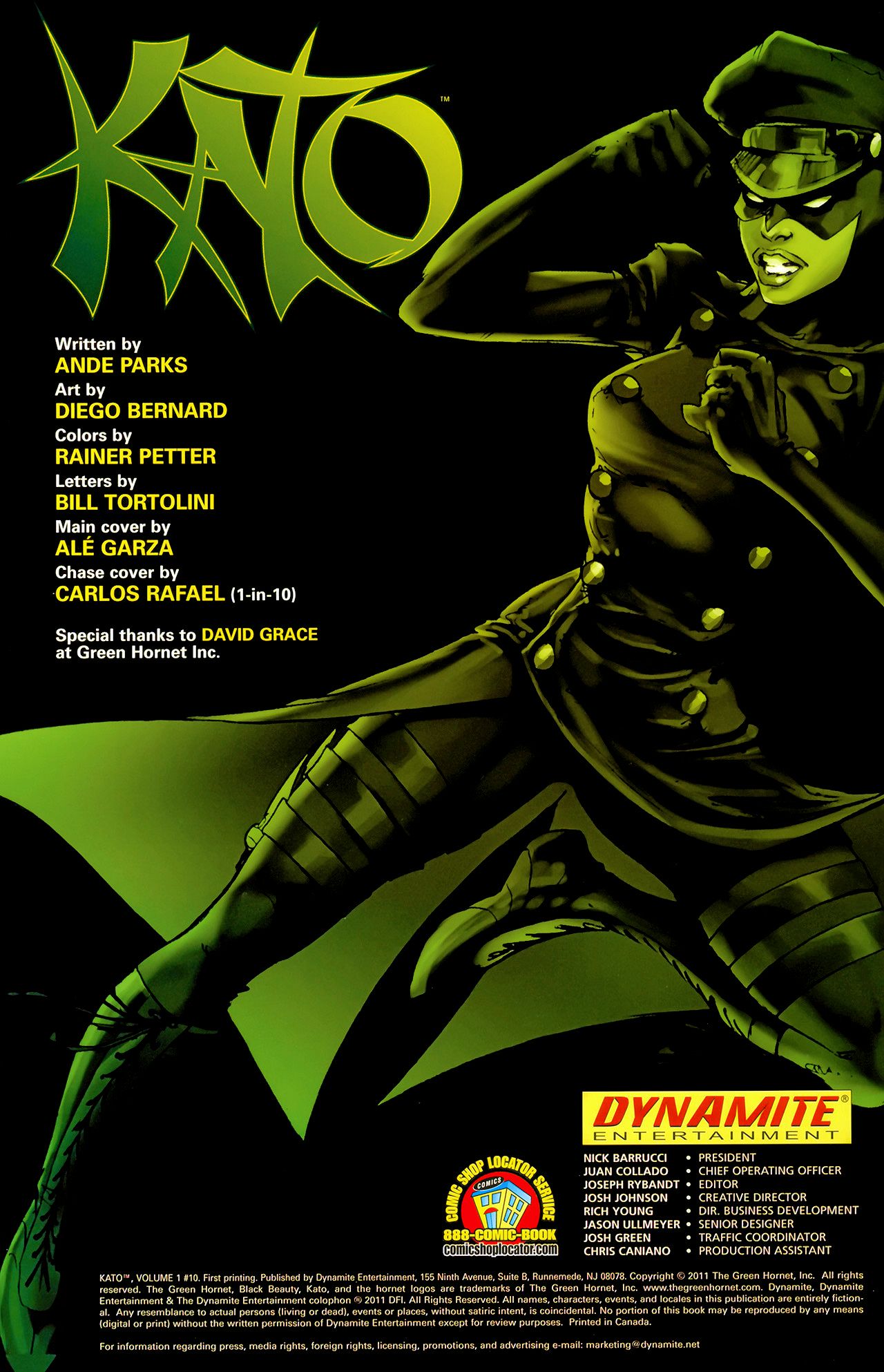 Read online Kato comic -  Issue #10 - 2