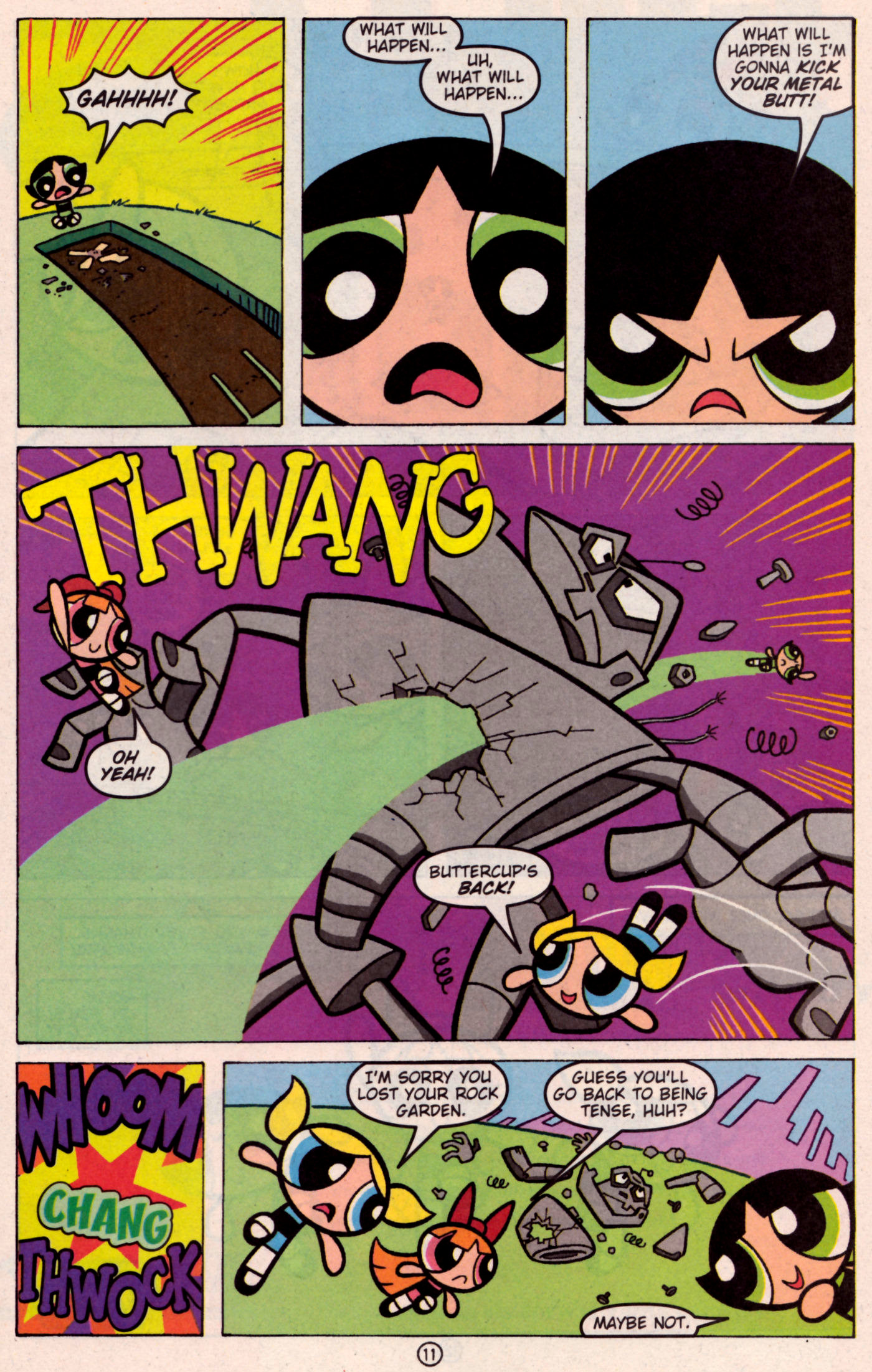Read online The Powerpuff Girls comic -  Issue #19 - 22