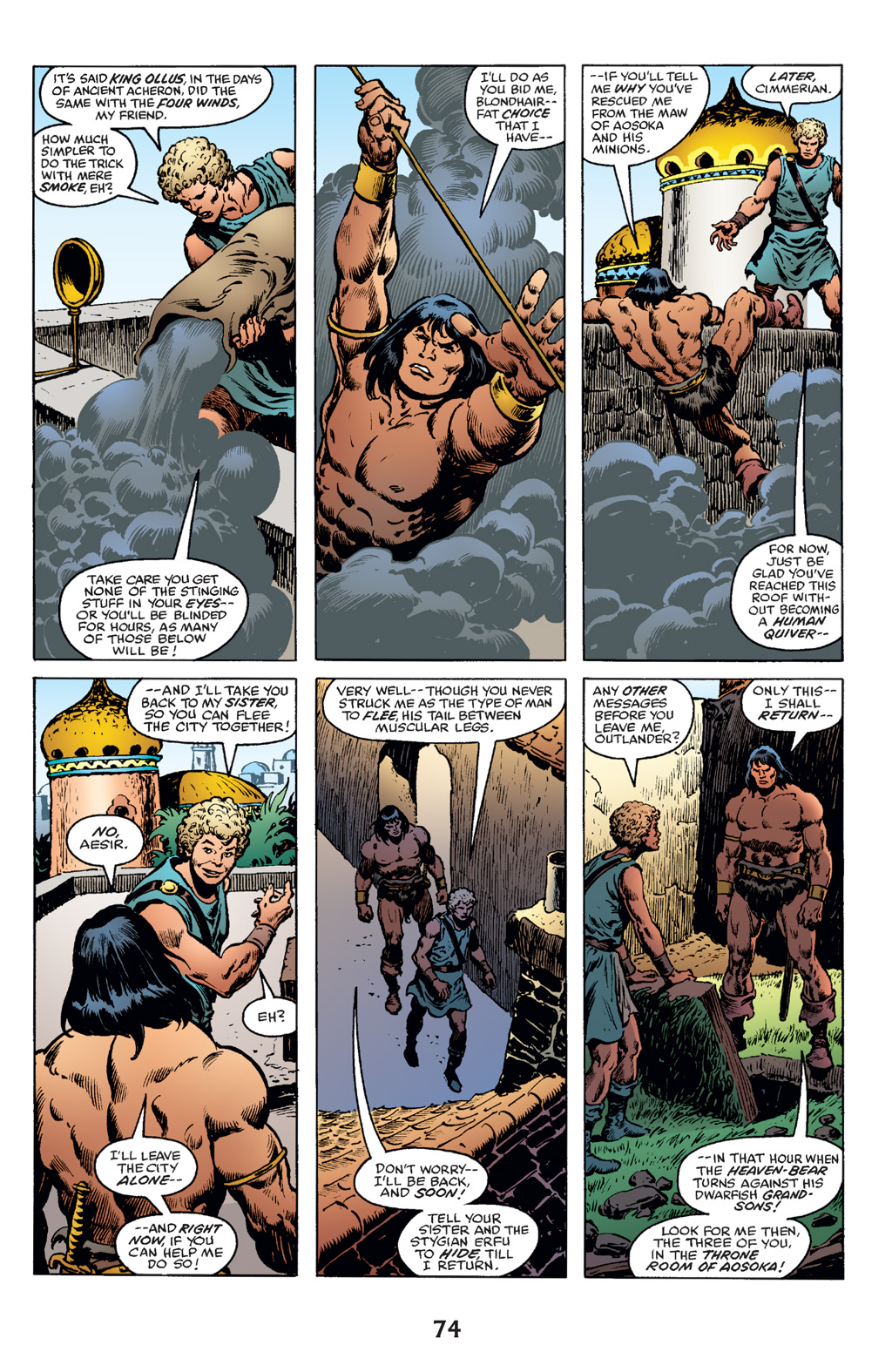 Read online The Chronicles of Conan comic -  Issue # TPB 14 (Part 1) - 74