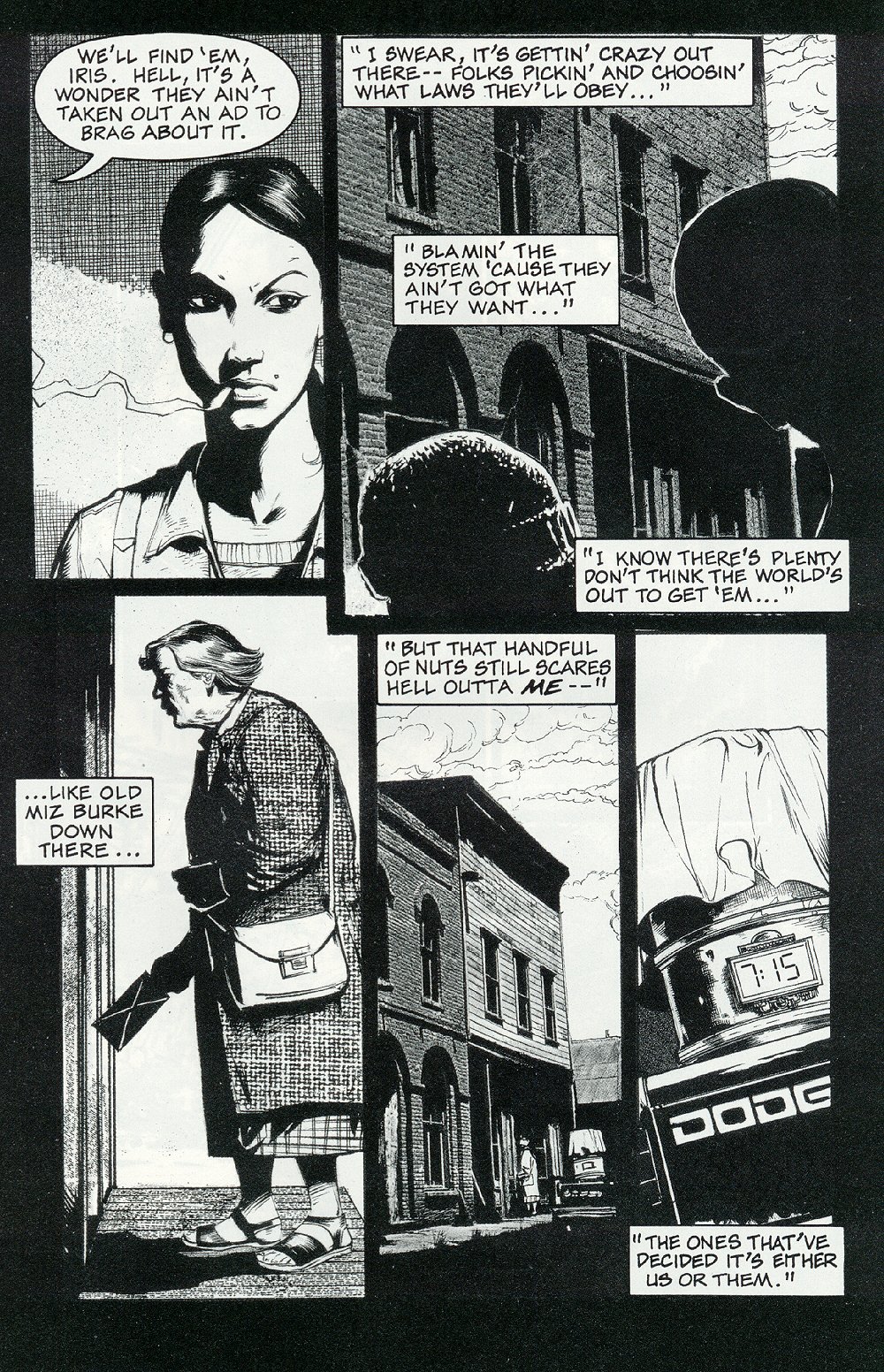 Read online The Crow: Flesh and Blood comic -  Issue #1 - 6