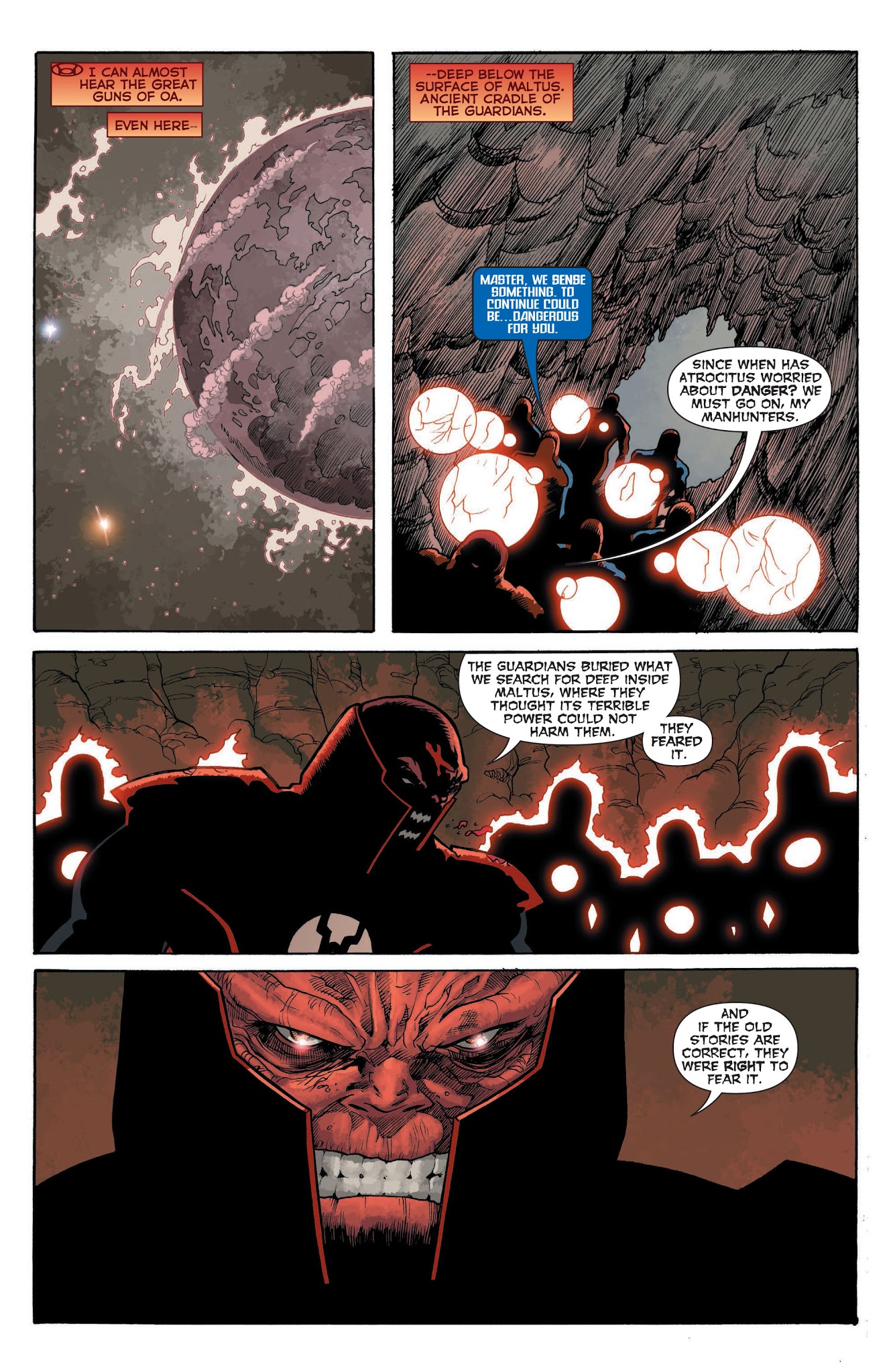 Read online Green Lantern: Rise of the Third Army comic -  Issue # TPB - 294