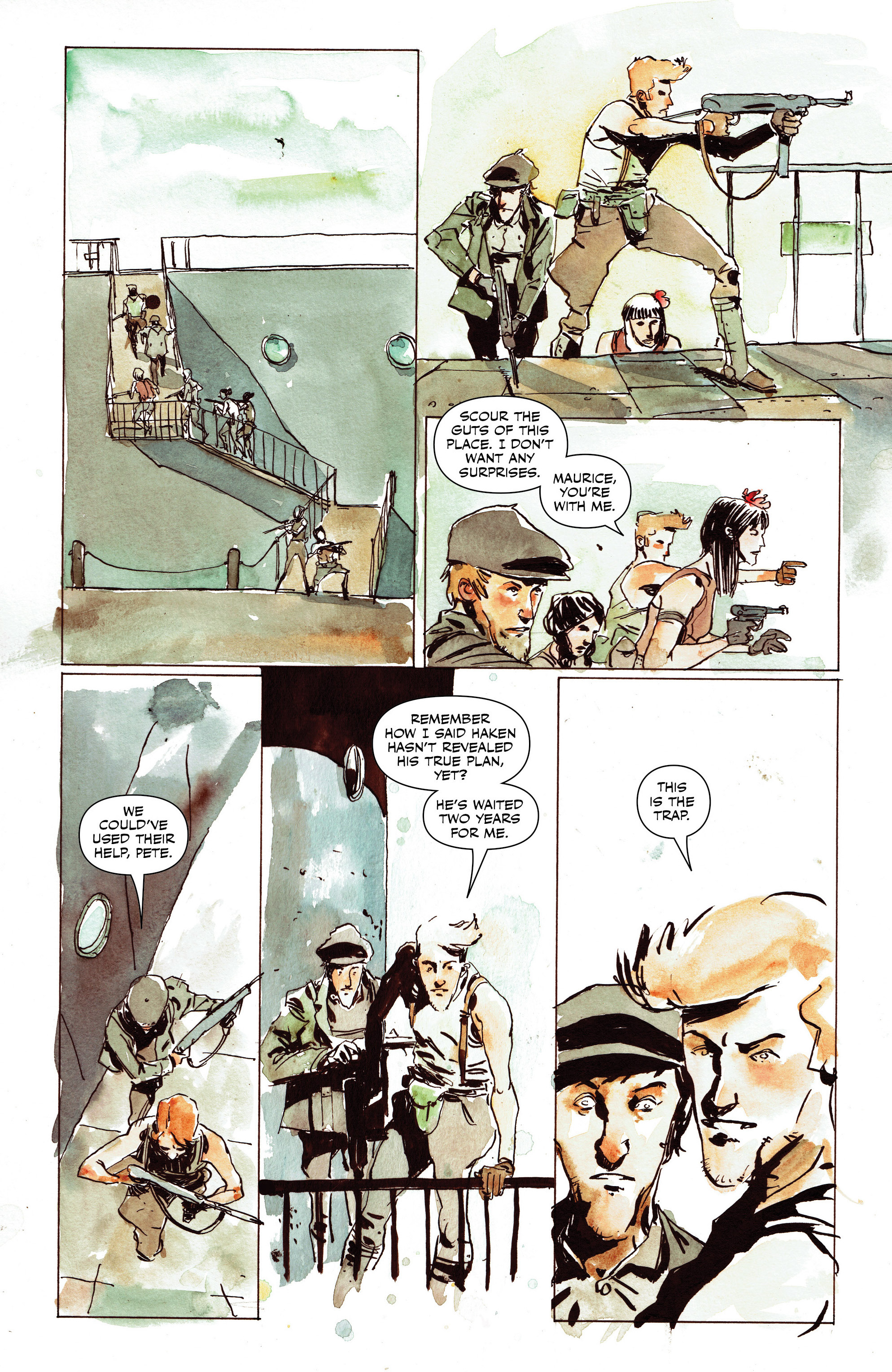 Read online Peter Panzerfaust comic -  Issue #24 - 25