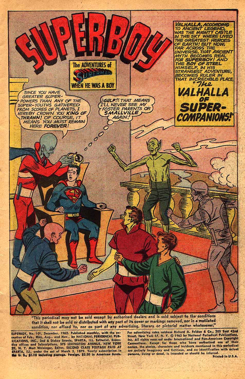 Read online Superboy (1949) comic -  Issue #101 - 2