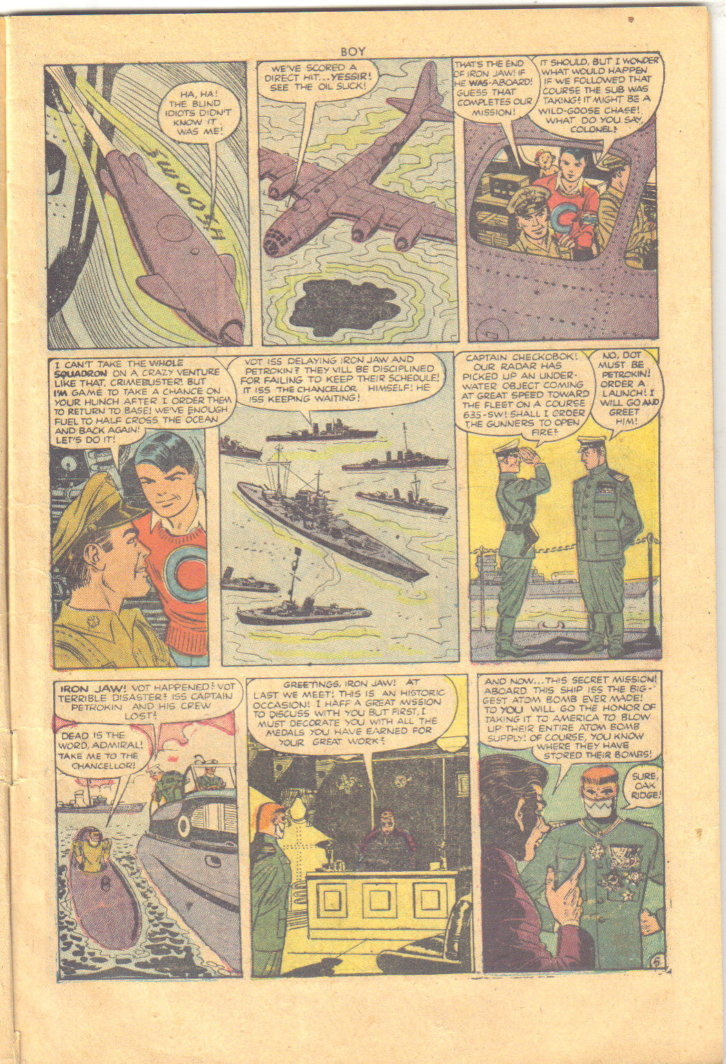 Read online Boy Comics comic -  Issue #72 - 7