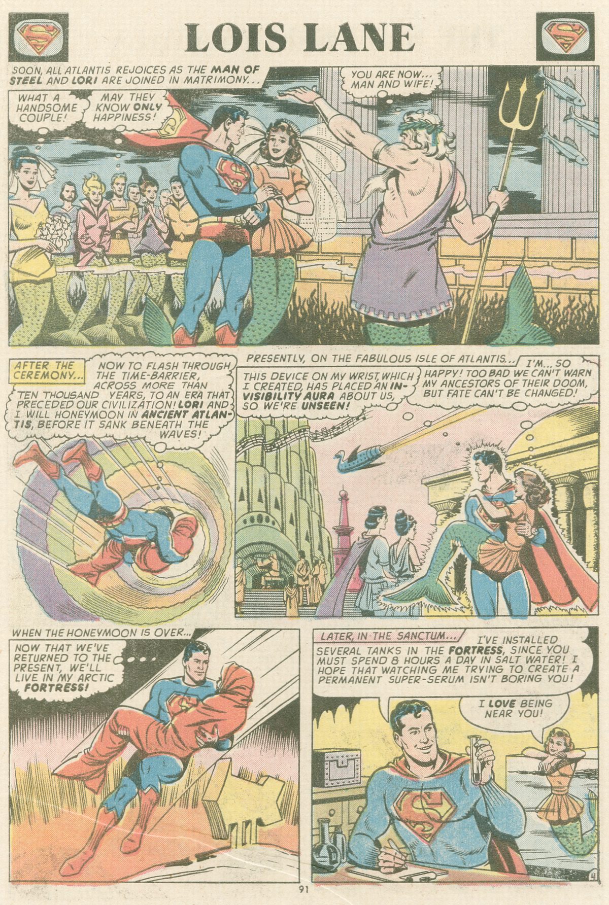 Read online The Superman Family comic -  Issue #164 - 91