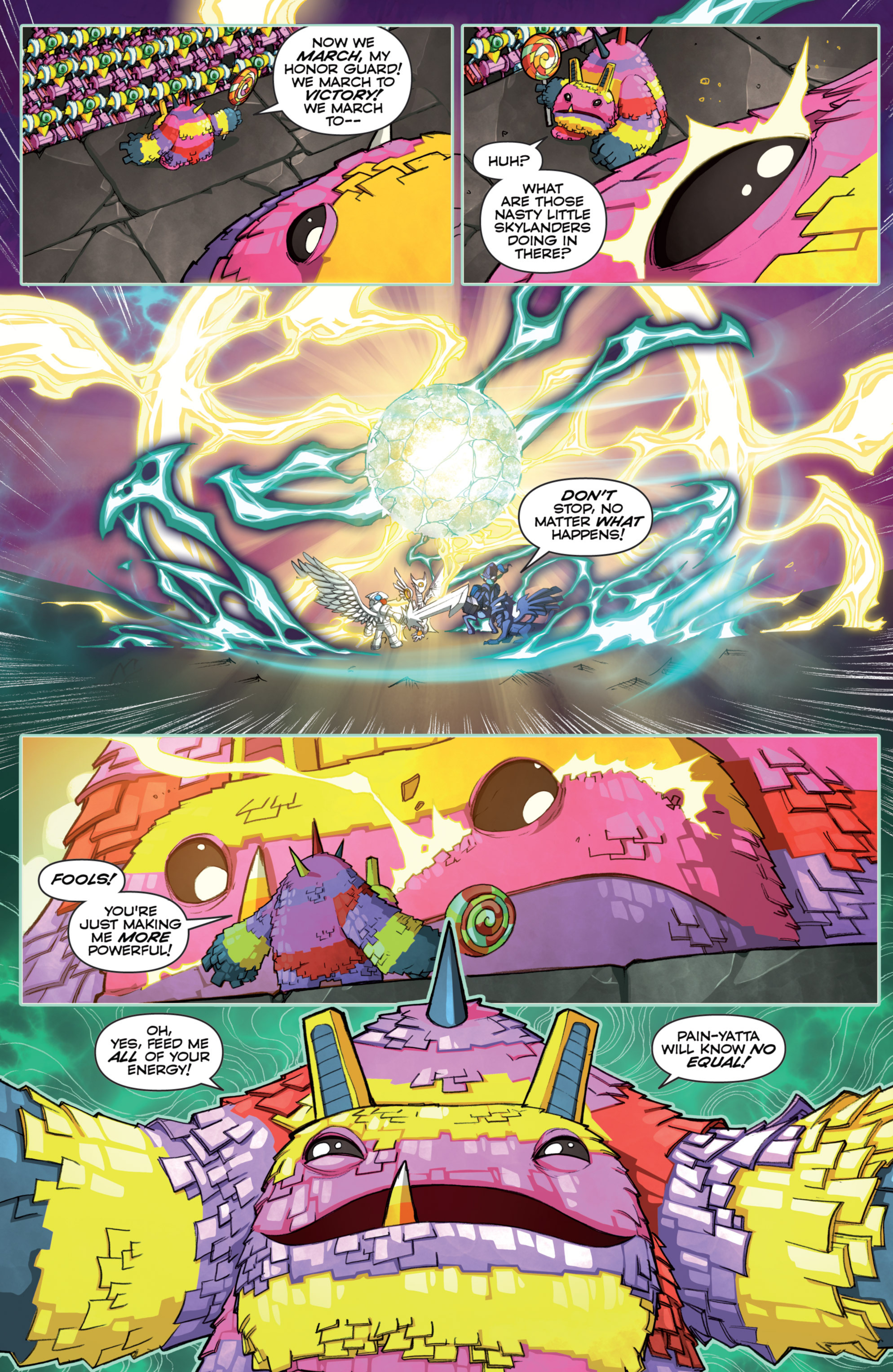 Read online Skylanders comic -  Issue #11 - 15