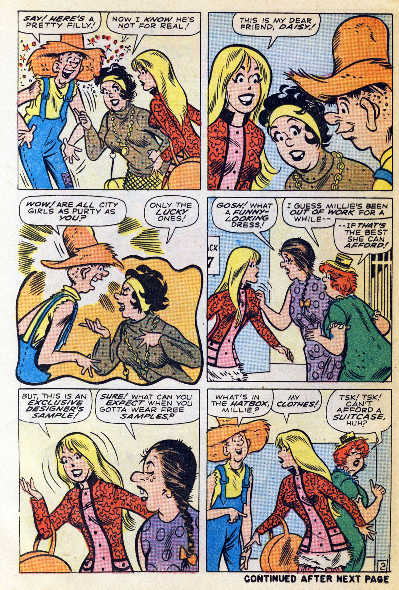 Read online Millie the Model comic -  Issue #194 - 24