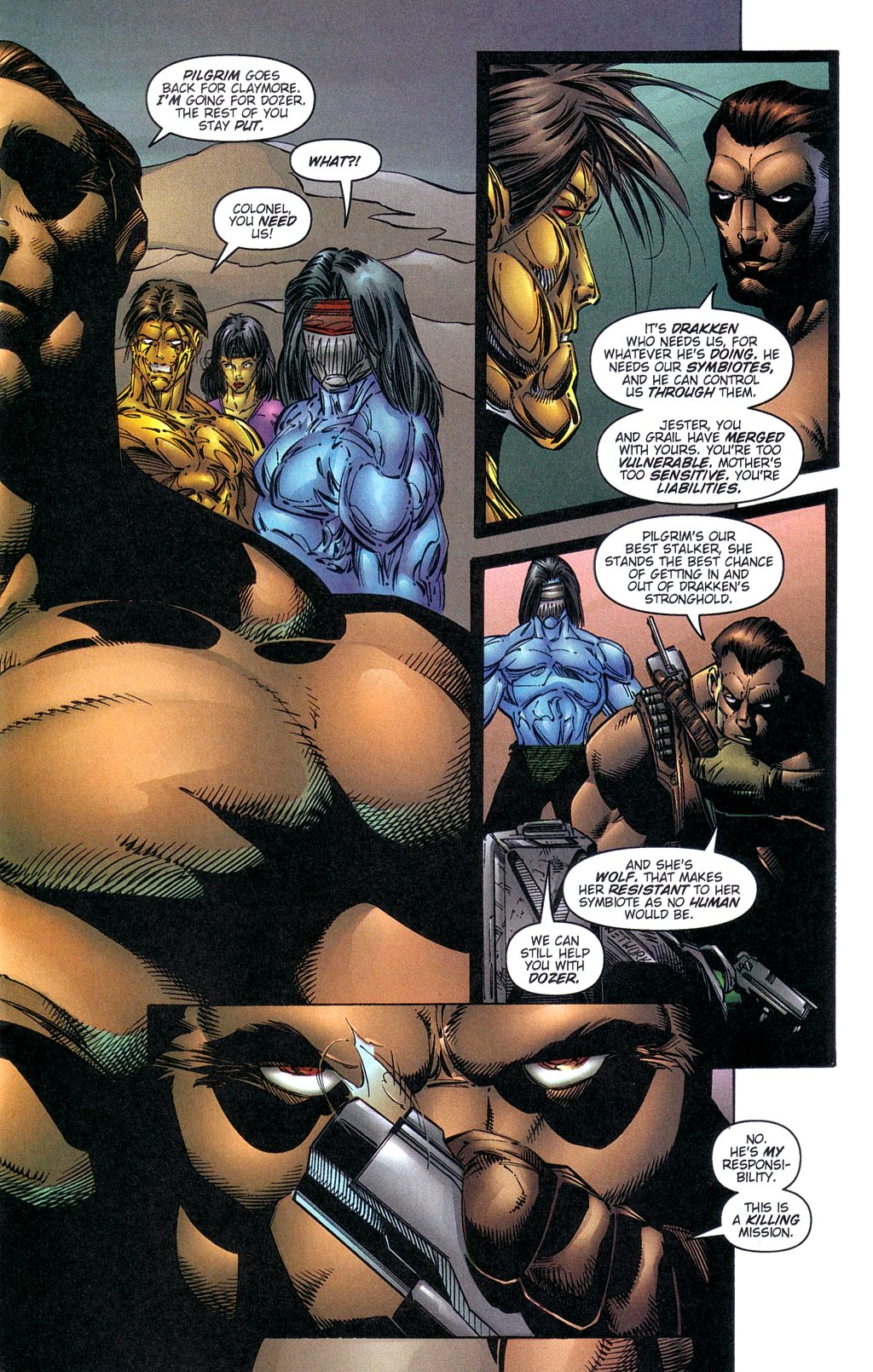 Read online Wetworks comic -  Issue #33 - 11