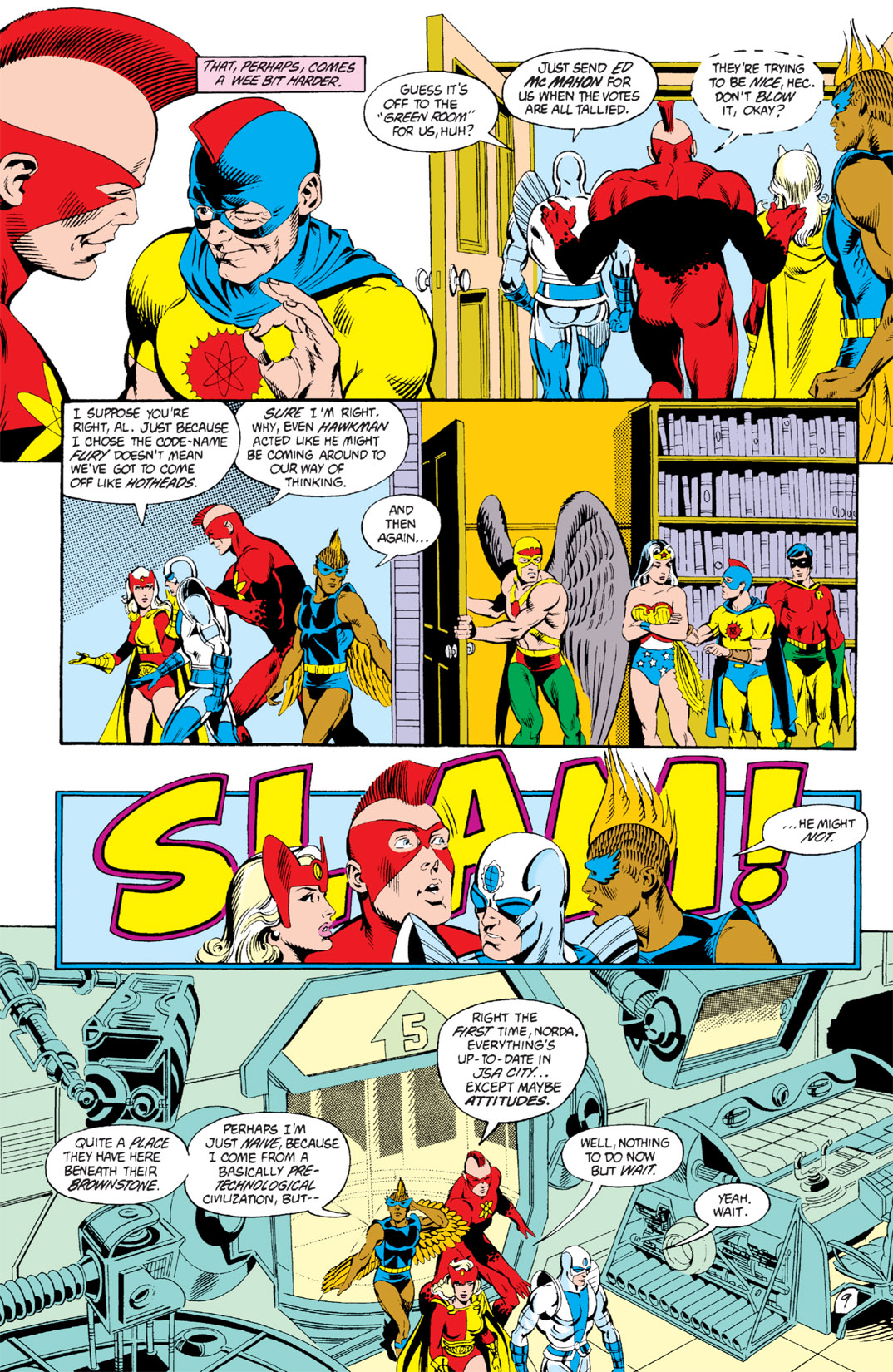 Read online Infinity Inc. (1984) comic -  Issue #1 - 9