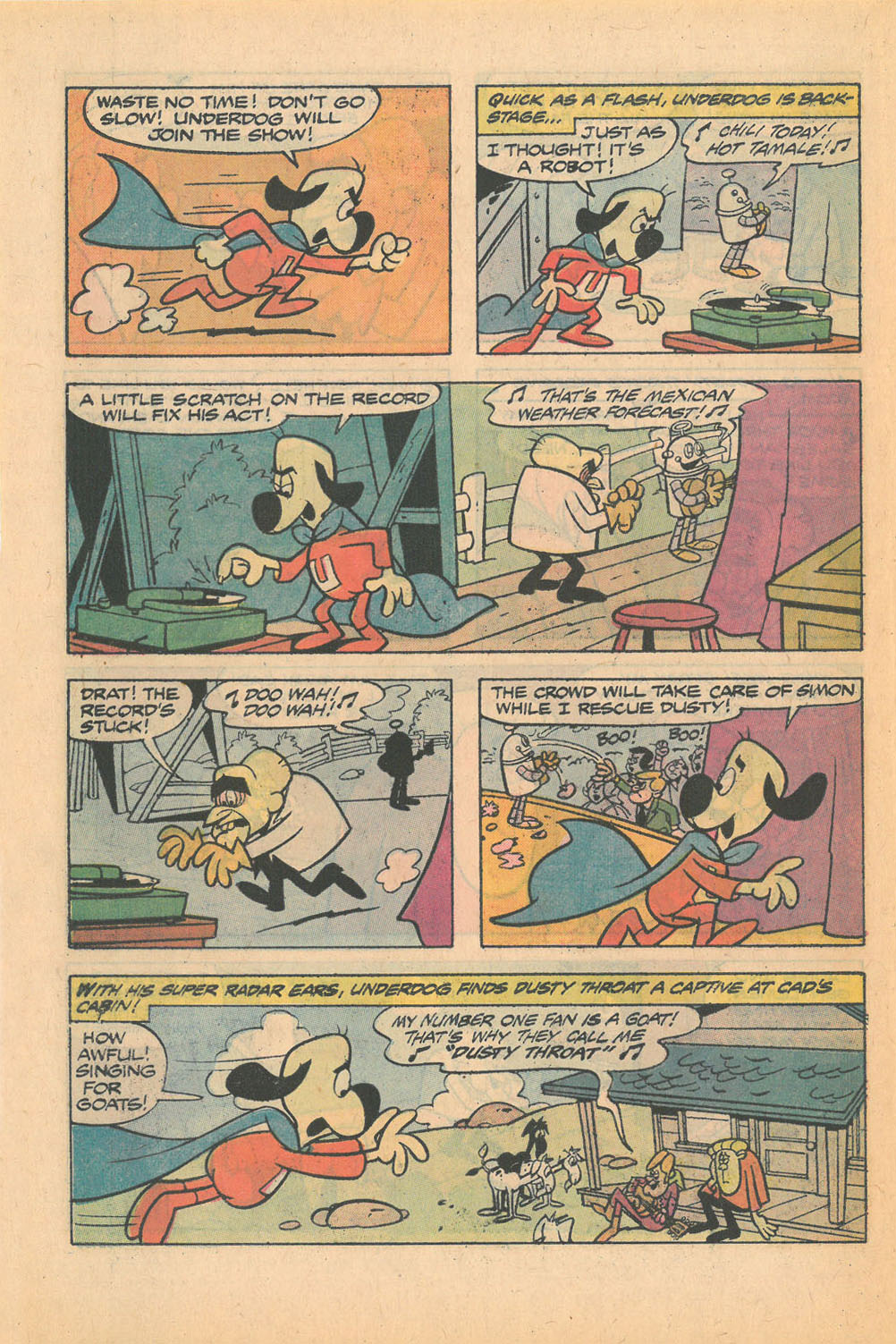 Read online Underdog (1975) comic -  Issue #2 - 6