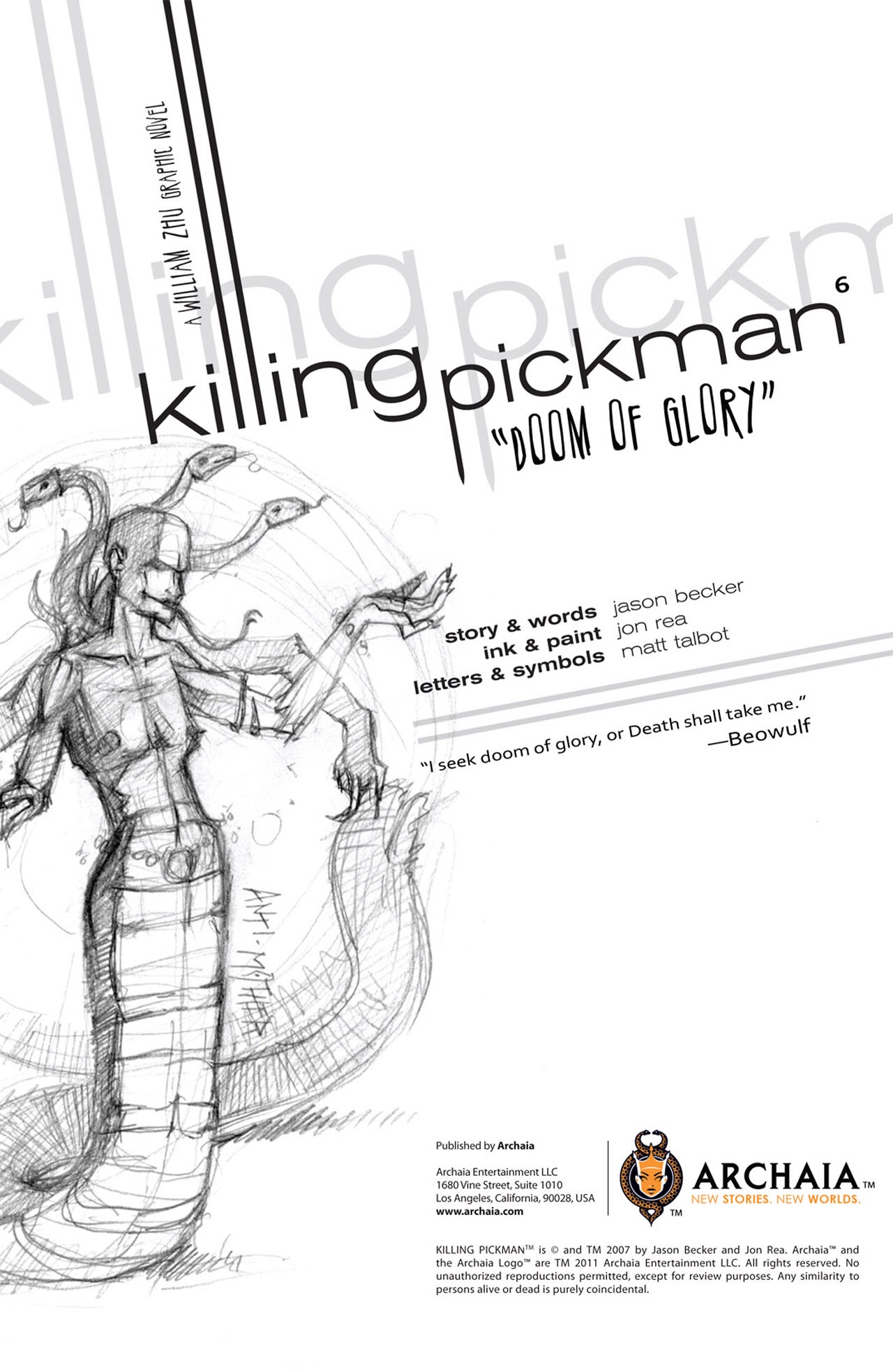 Read online Killing Pickman comic -  Issue #6 - 2