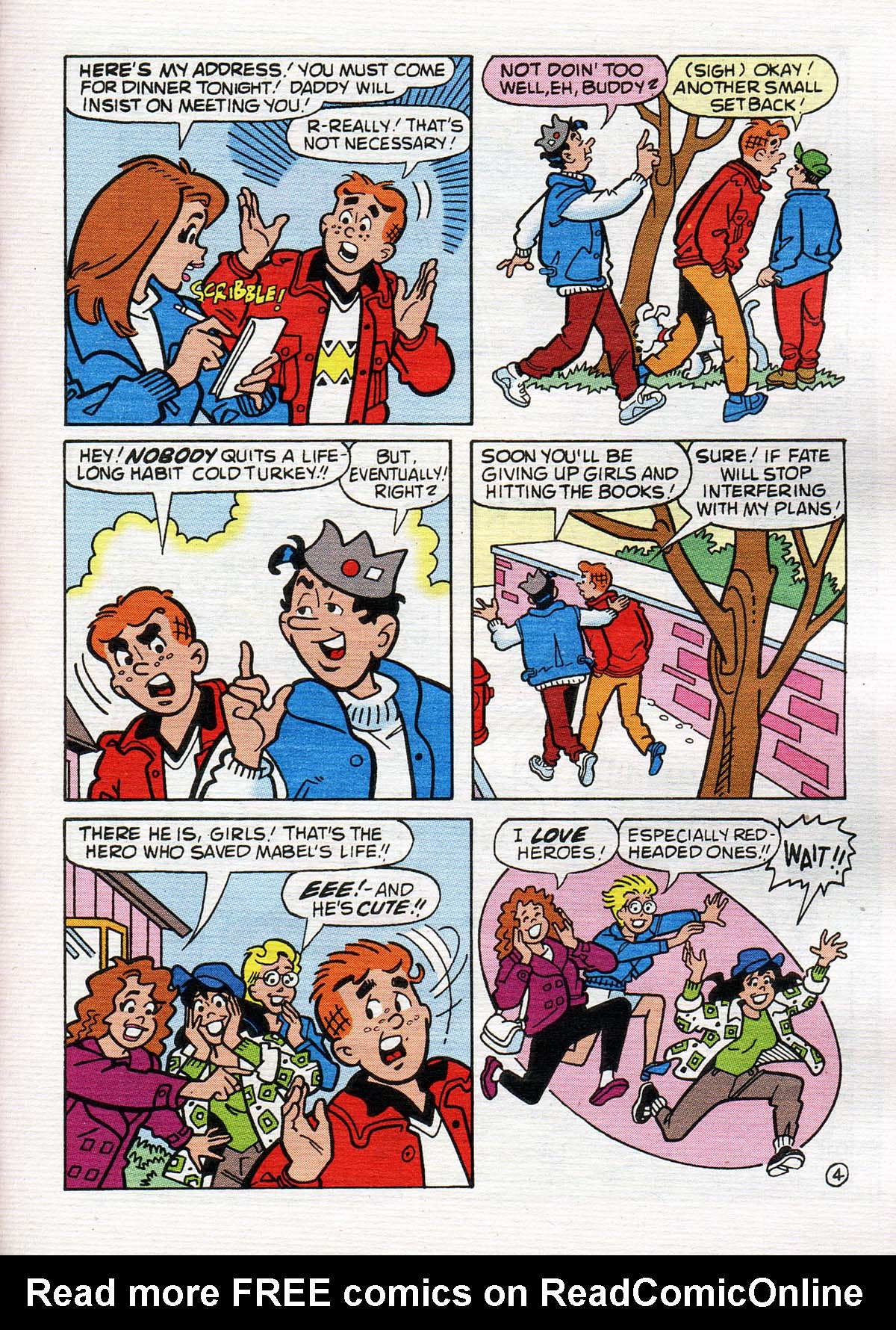 Read online Jughead's Double Digest Magazine comic -  Issue #101 - 166