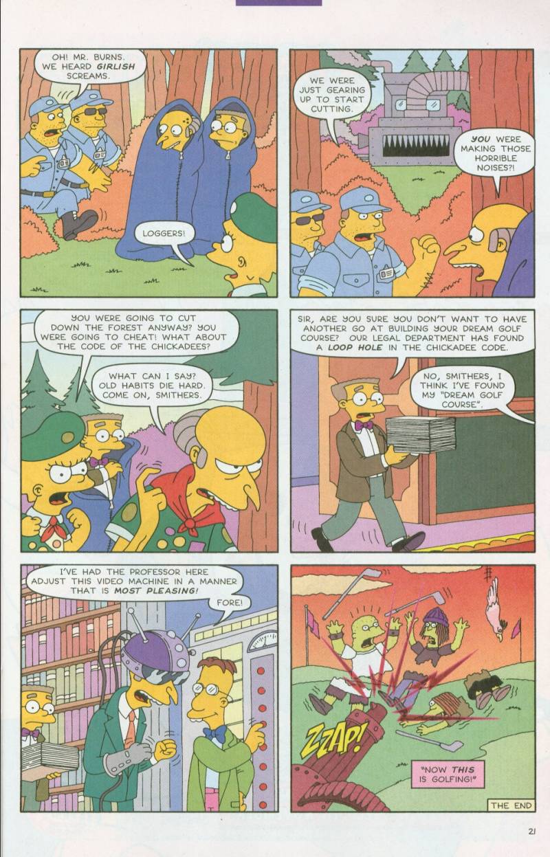 Read online Simpsons Comics comic -  Issue #63 - 22