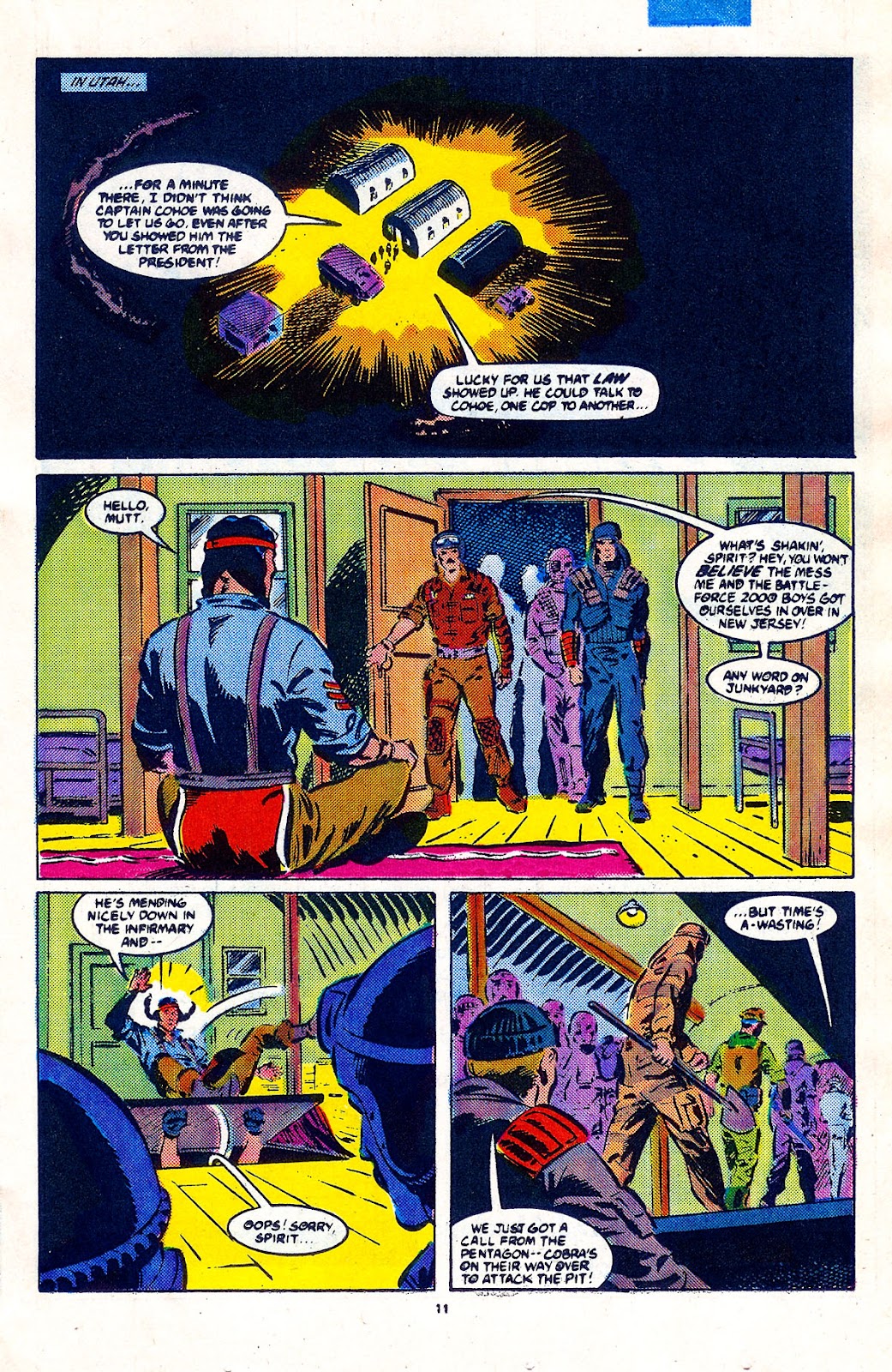 G.I. Joe: A Real American Hero issue 83 - Page 9
