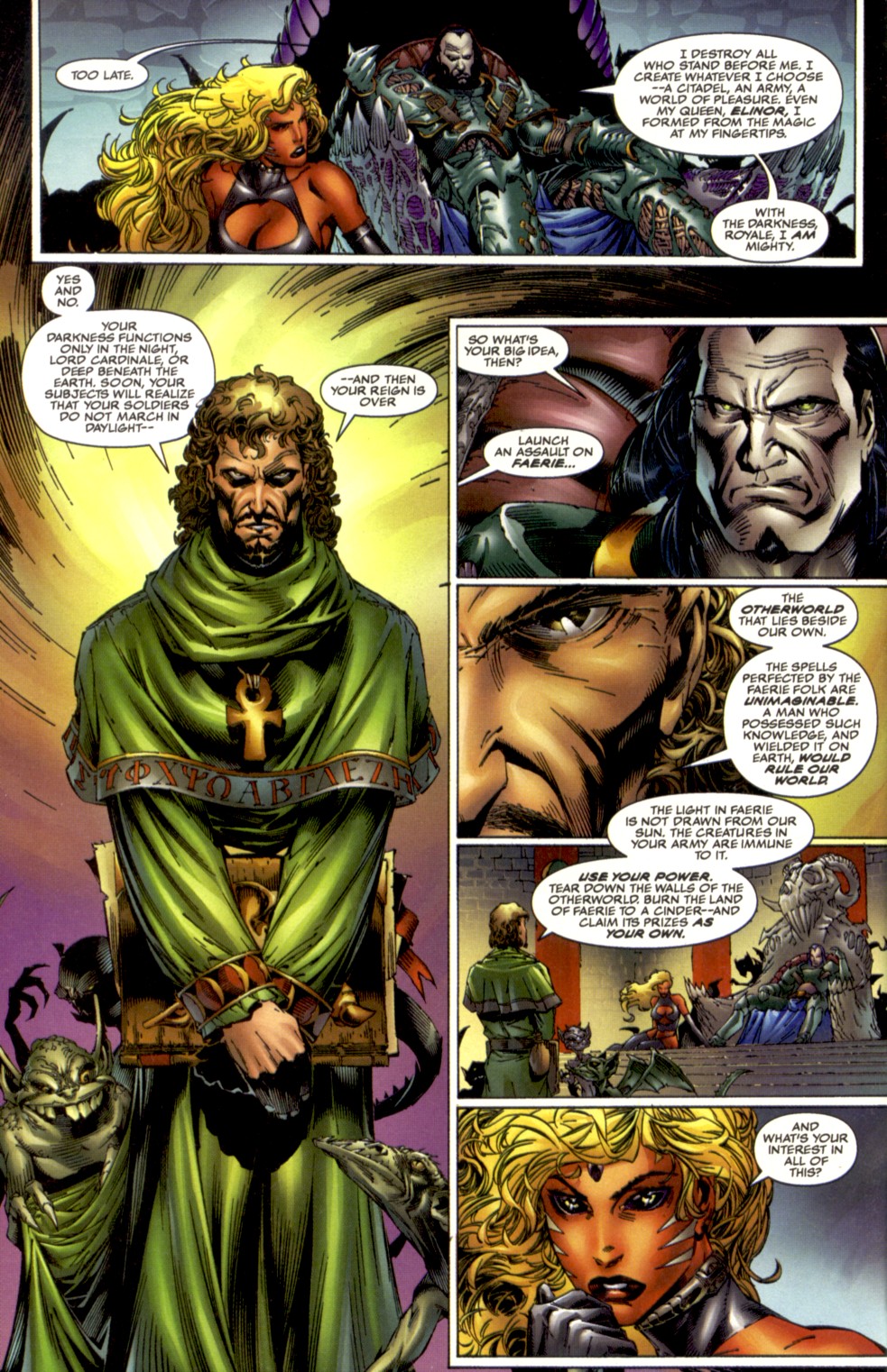 Read online Medieval Spawn/Witchblade comic -  Issue #1 - 6