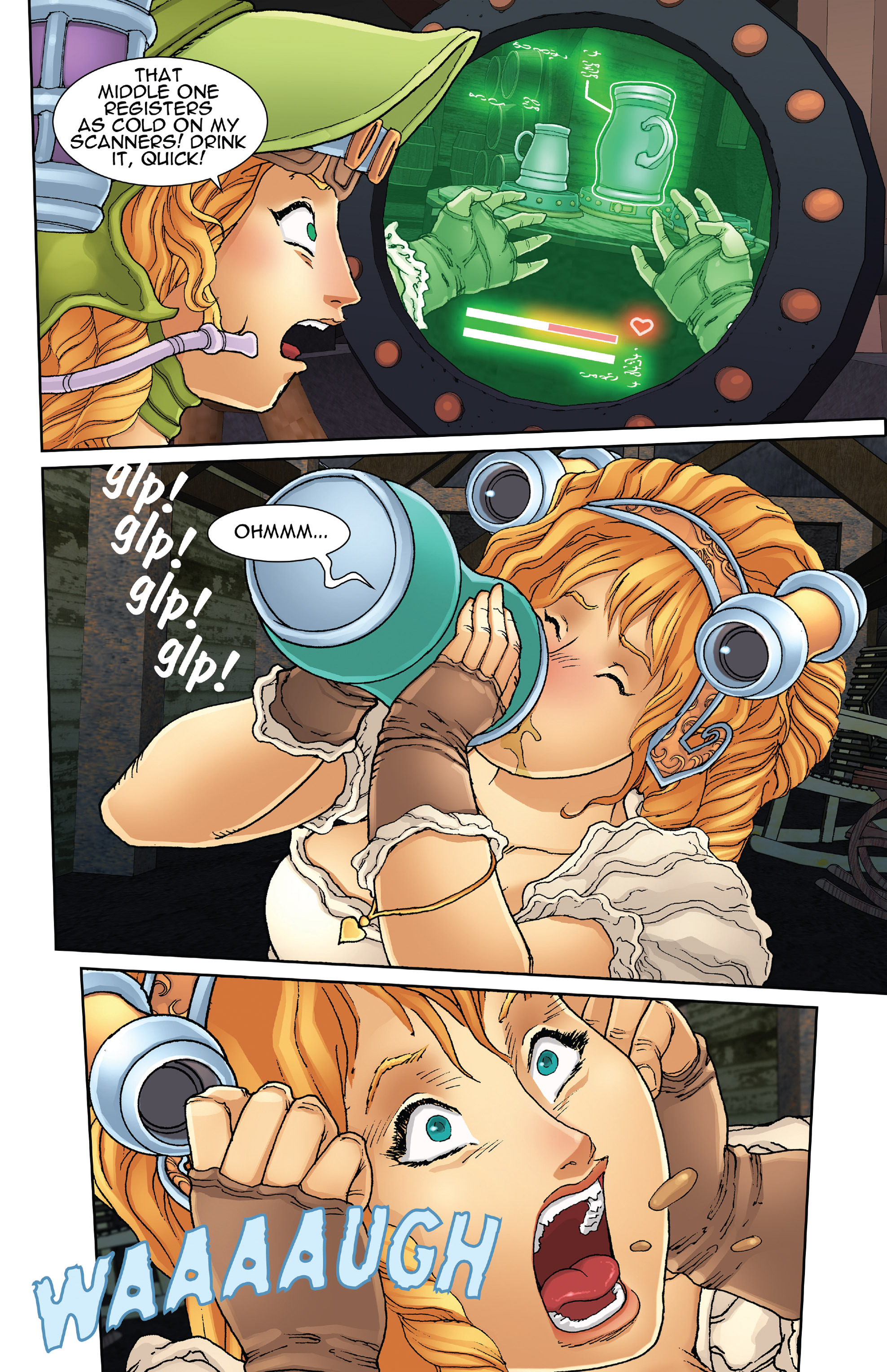 Read online Free Comic Book Day 2015 comic -  Issue # Steampunk Goldilocks - 14