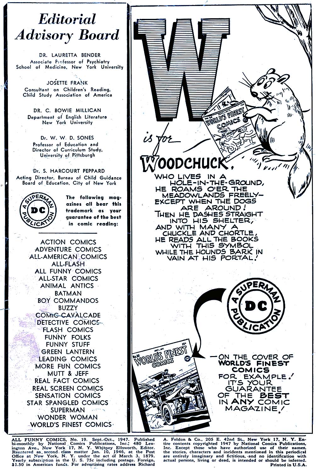Read online All Funny Comics comic -  Issue #19 - 2