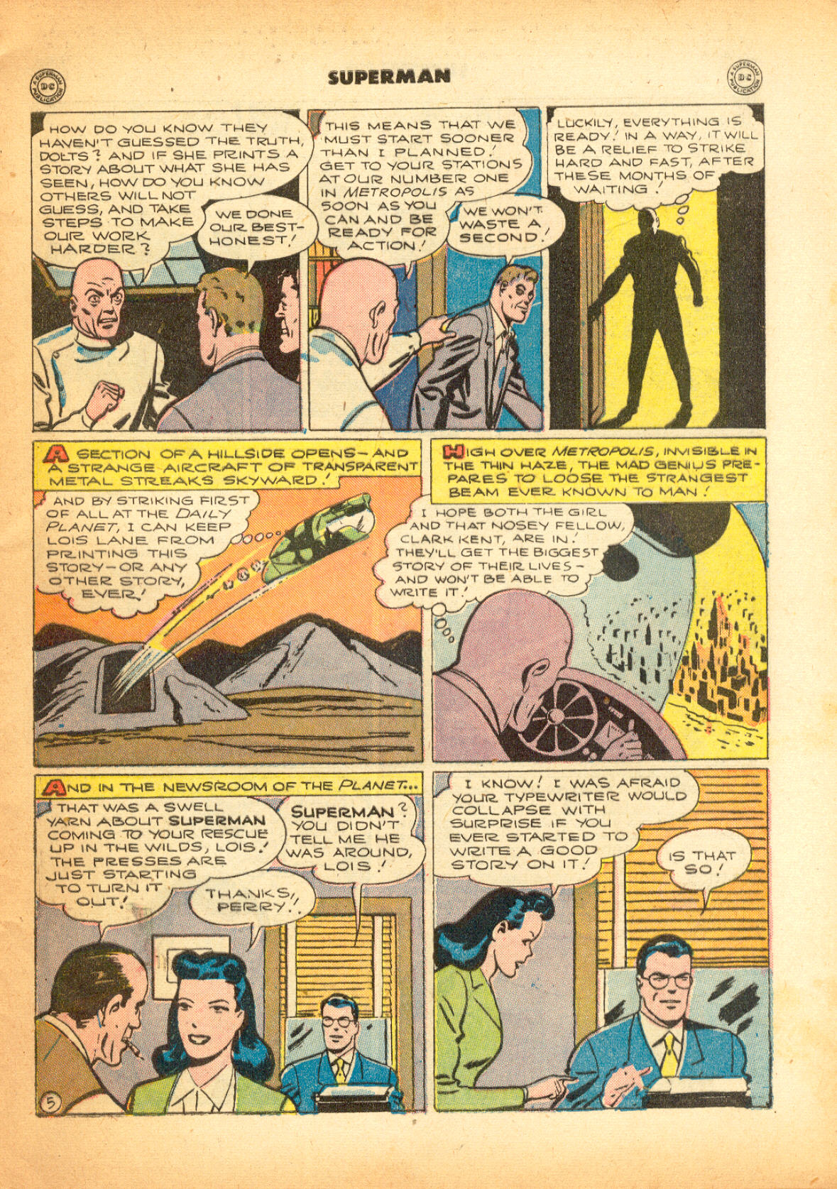 Read online Superman (1939) comic -  Issue #38 - 8