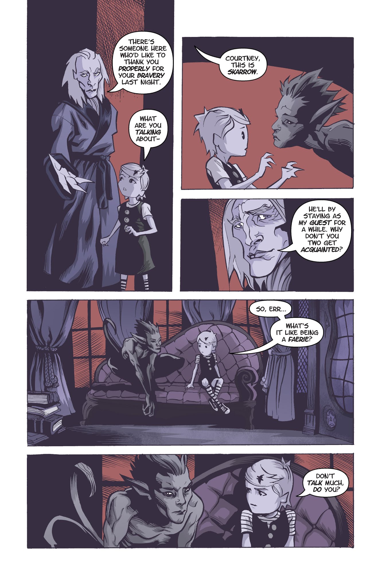 Read online Courtney Crumrin comic -  Issue #5 - 3