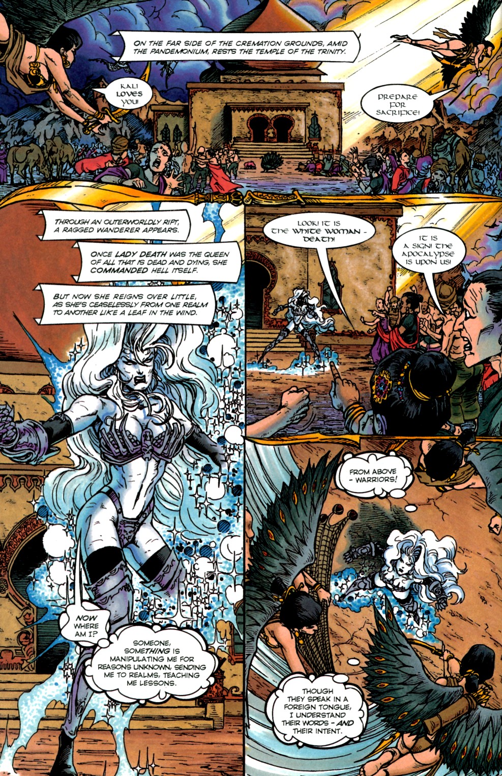 Read online Lady Death III: The Odyssey comic -  Issue #3 - 5