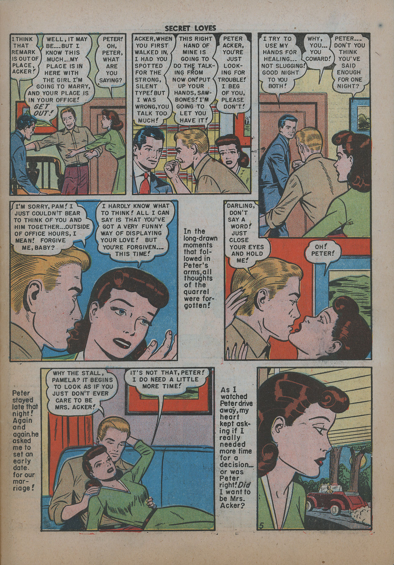 Read online Secret Loves comic -  Issue #5 - 31