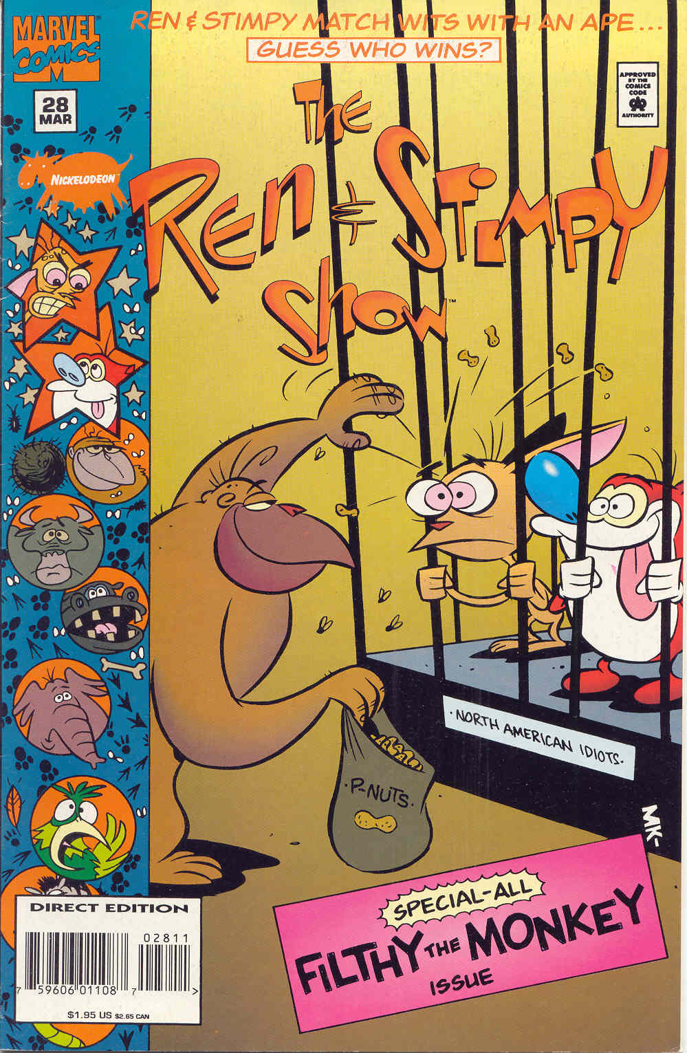 Read online The Ren & Stimpy Show comic -  Issue #28 - 1