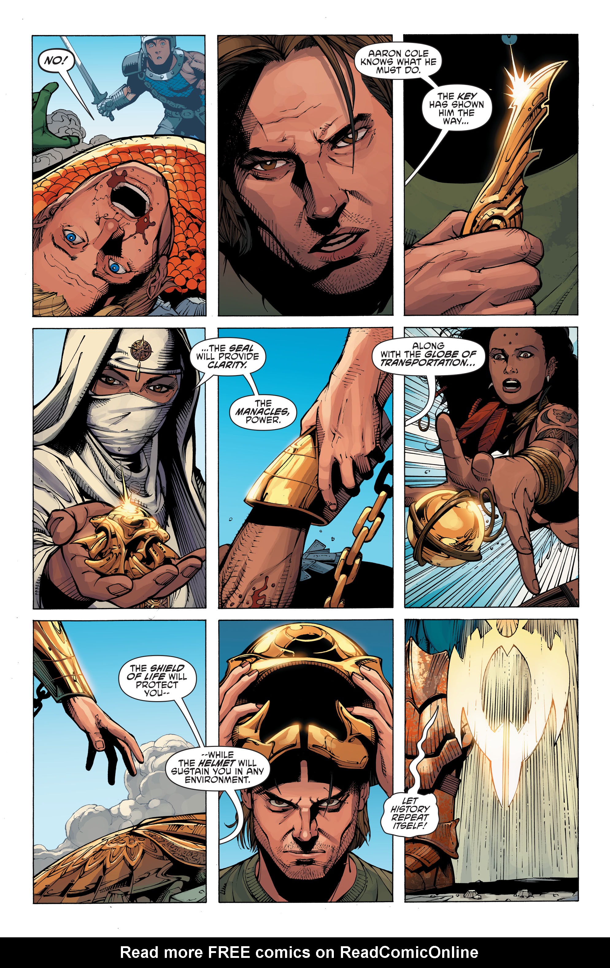 Read online Aquaman and the Others: Futures End comic -  Issue #Aquaman and the Others: Futures End Full - 18
