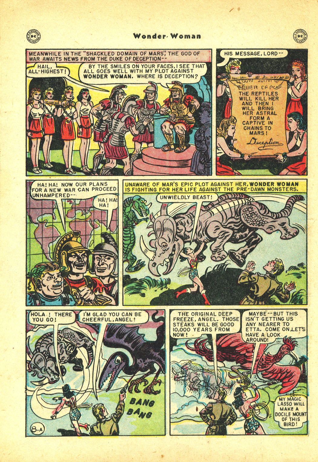Read online Wonder Woman (1942) comic -  Issue #34 - 10
