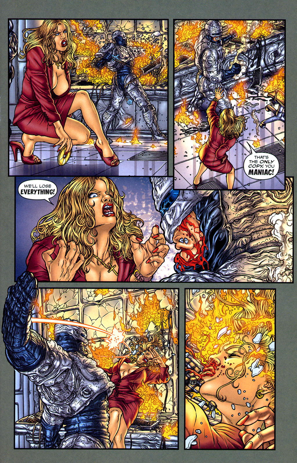 Read online Frank Miller's Robocop comic -  Issue #7 - 13