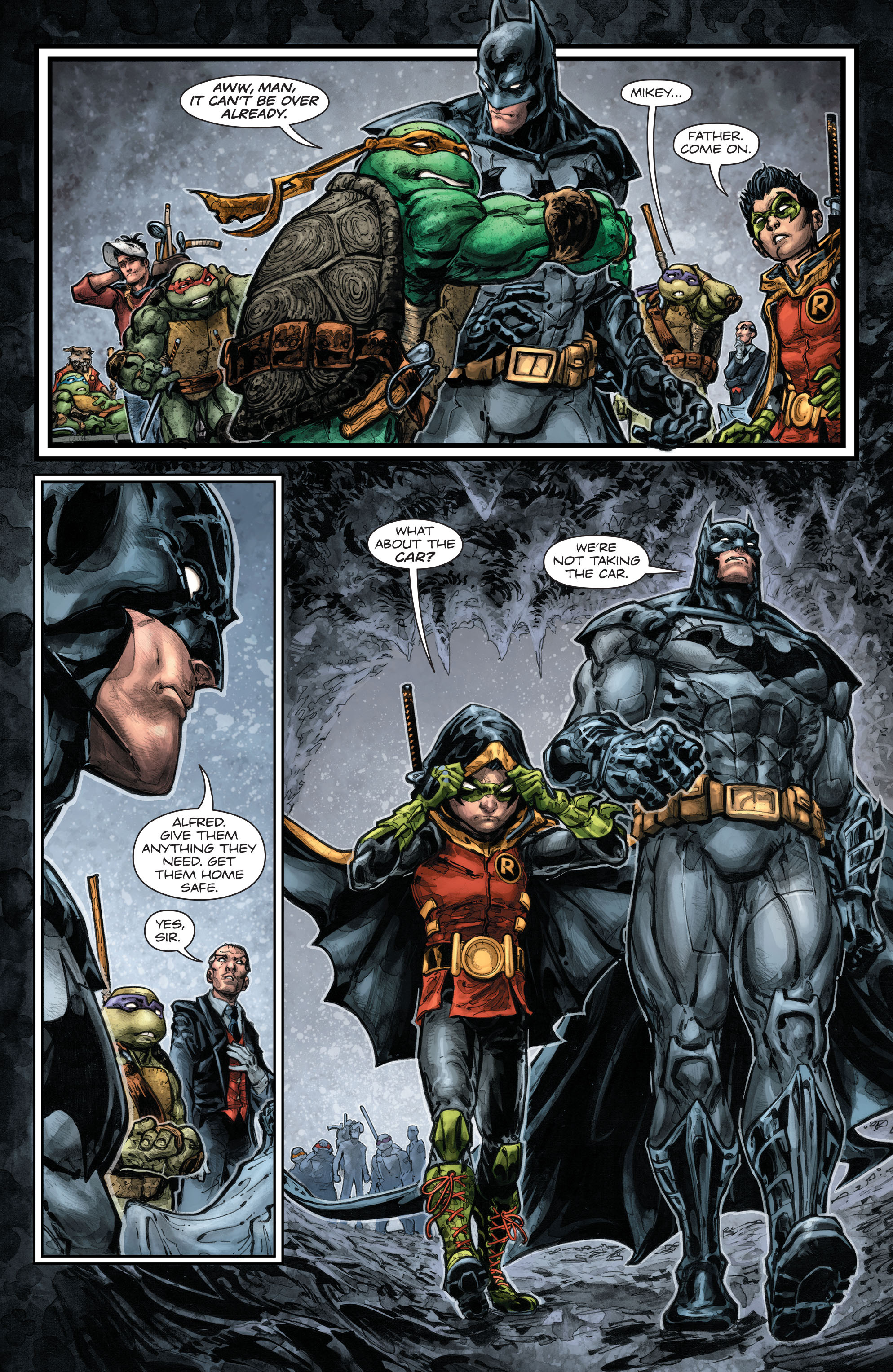 Read online Batman/Teenage Mutant Ninja Turtles comic -  Issue #5 - 19