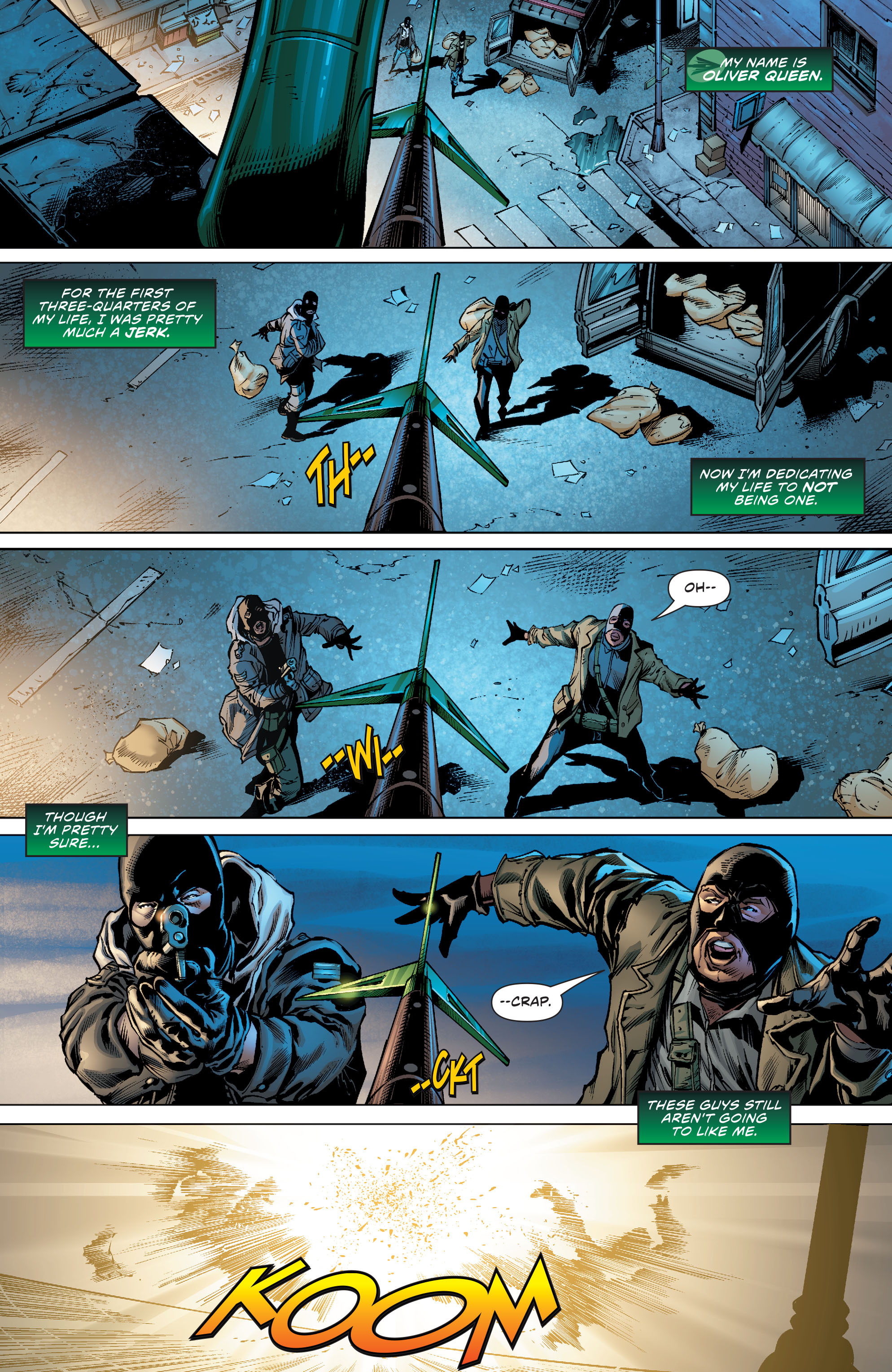 Read online Green Arrow (2011) comic -  Issue #35 - 2