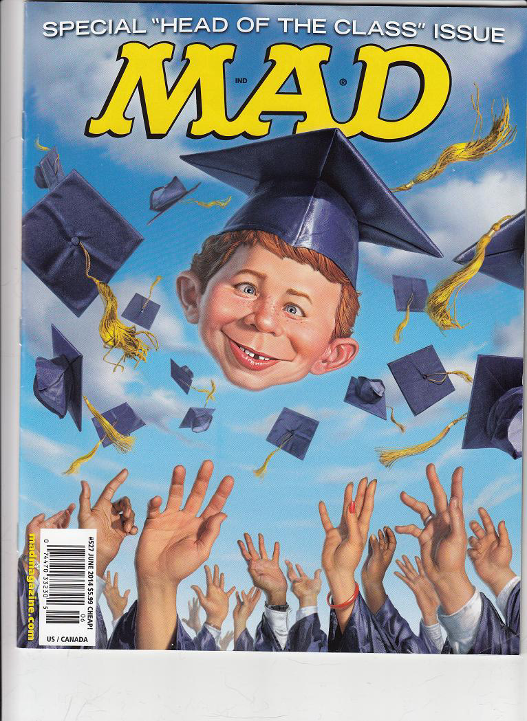 Read online MAD comic -  Issue #527 - 1