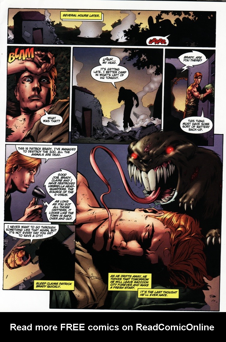 Read online Resident Evil (1998) comic -  Issue #2 - 33