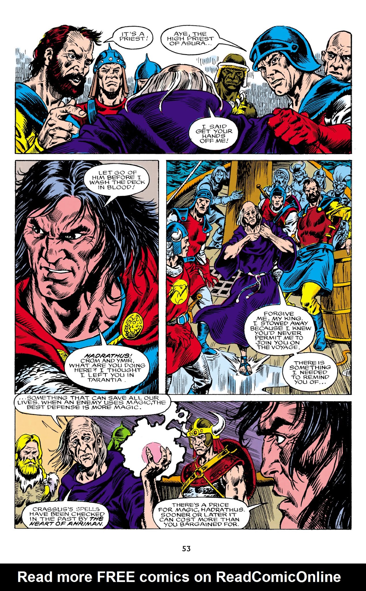 Read online The Chronicles of King Conan comic -  Issue # TPB 9 (Part 1) - 53