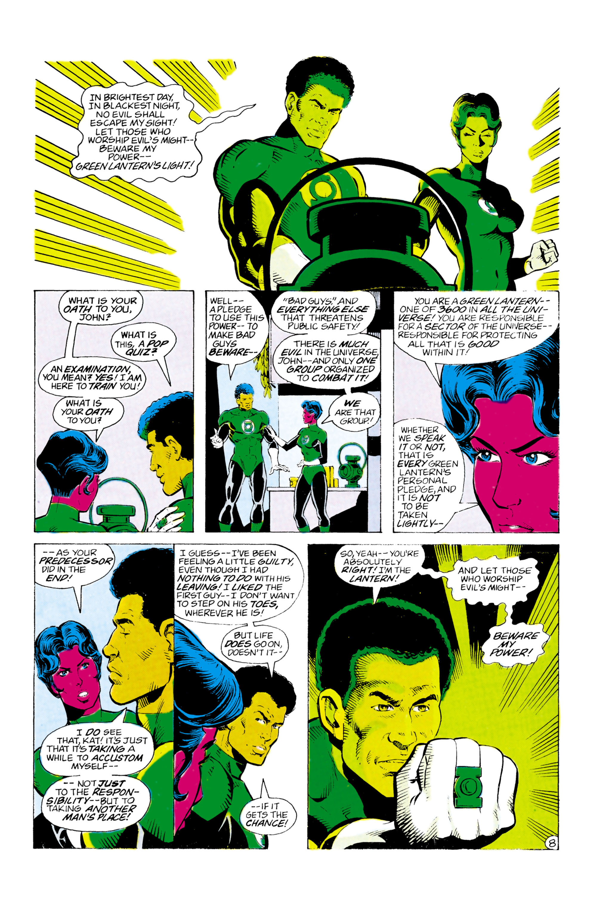 Read online Green Lantern (1960) comic -  Issue #189 - 9