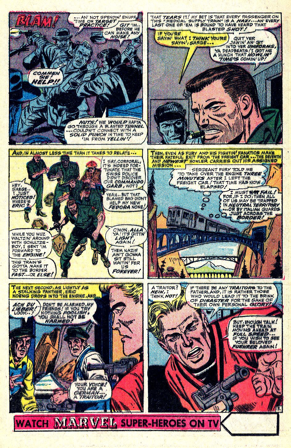 Read online Sgt. Fury comic -  Issue #36 - 17