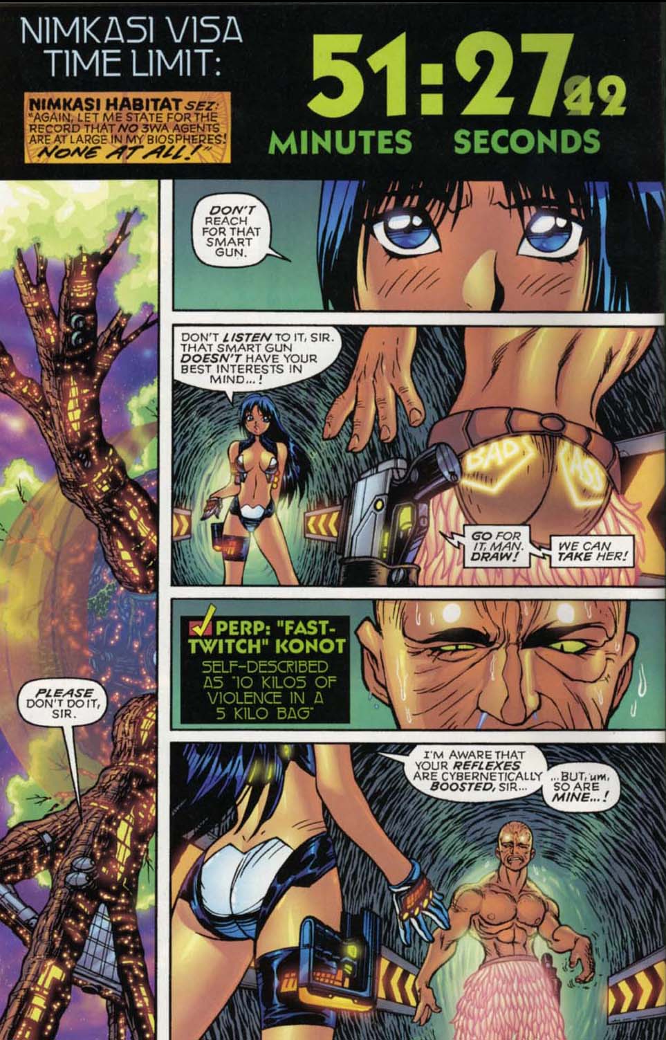Read online Dirty Pair: Run From the Future comic -  Issue #3 - 8