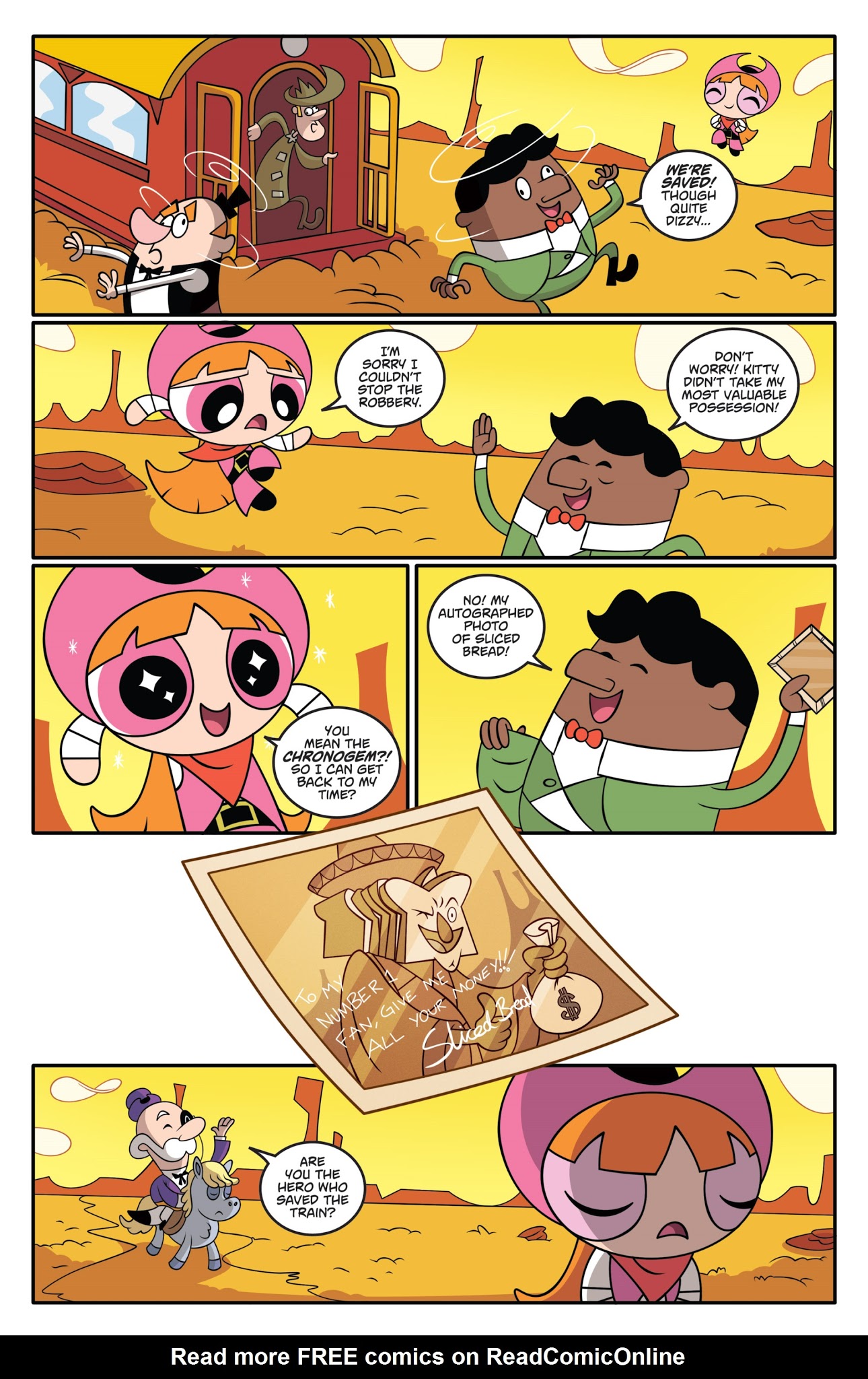 Read online Powerpuff Girls: The Time Tie comic -  Issue #1 - 11