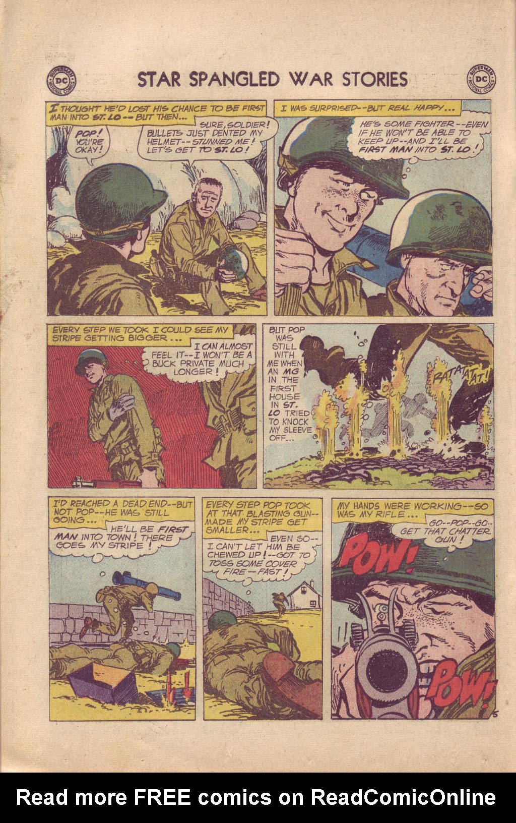 Read online Star Spangled War Stories (1952) comic -  Issue #83 - 22