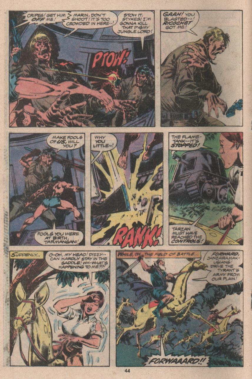 Read online Tarzan (1977) comic -  Issue # _Annual 3 - 33
